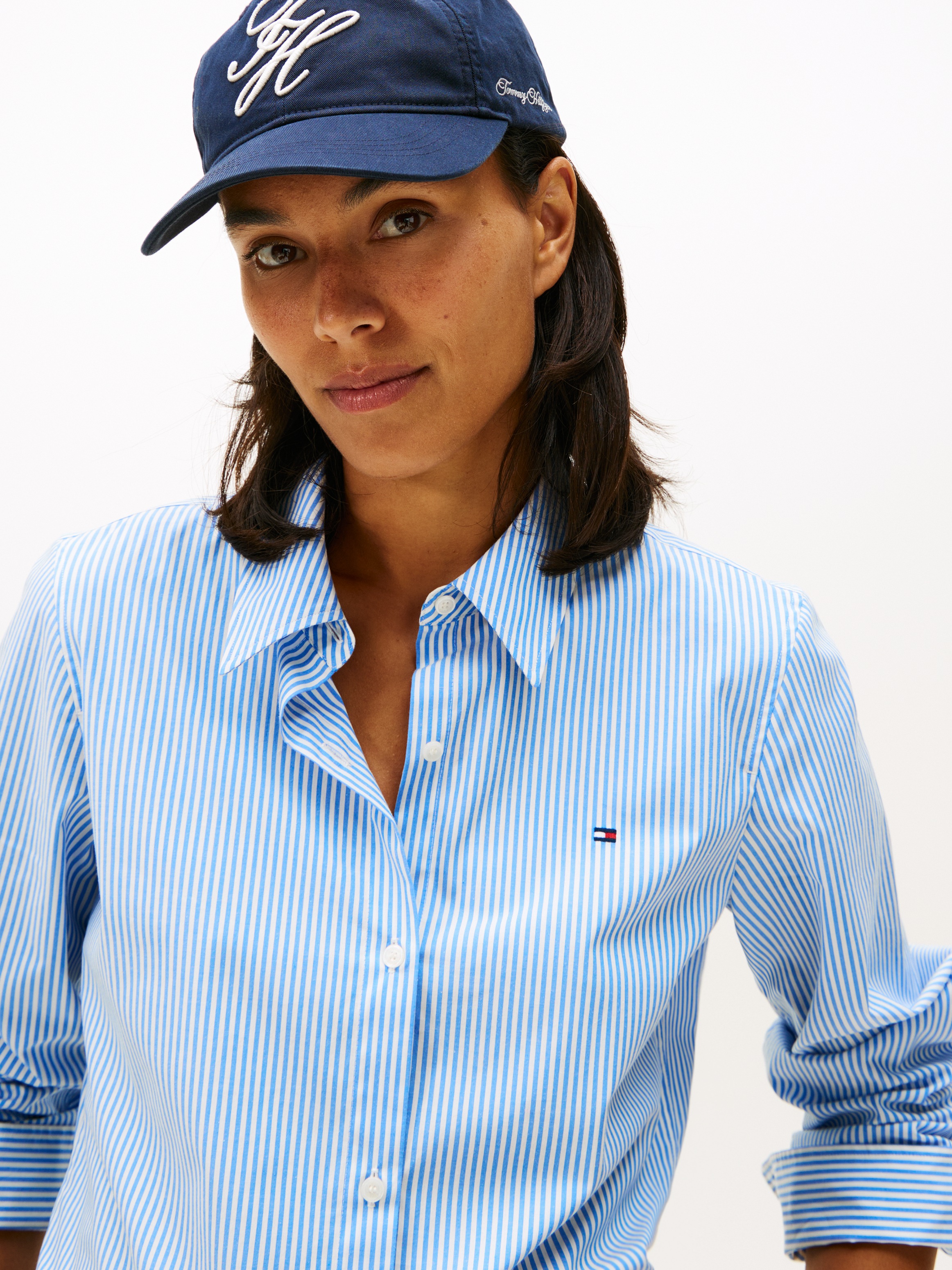 Tommy Hilfiger Shirtbluse "ESS POPLIN REGULAR SHIRT" günstig online kaufen