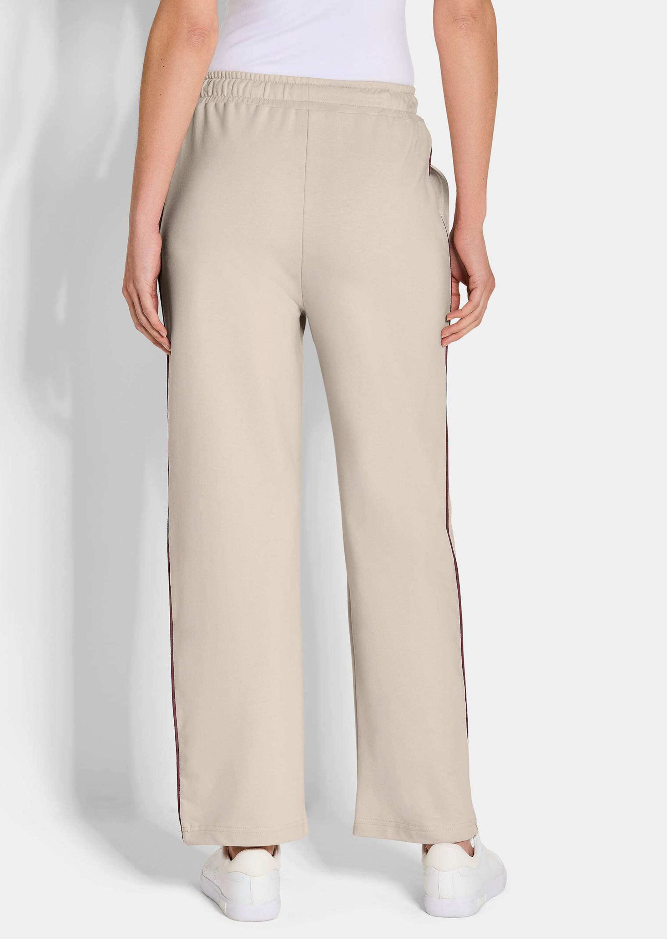 GOLDNER 2-in-1-Hose "Bequeme Loungehosen im Doppelpack" Raffinierte Paspelierung