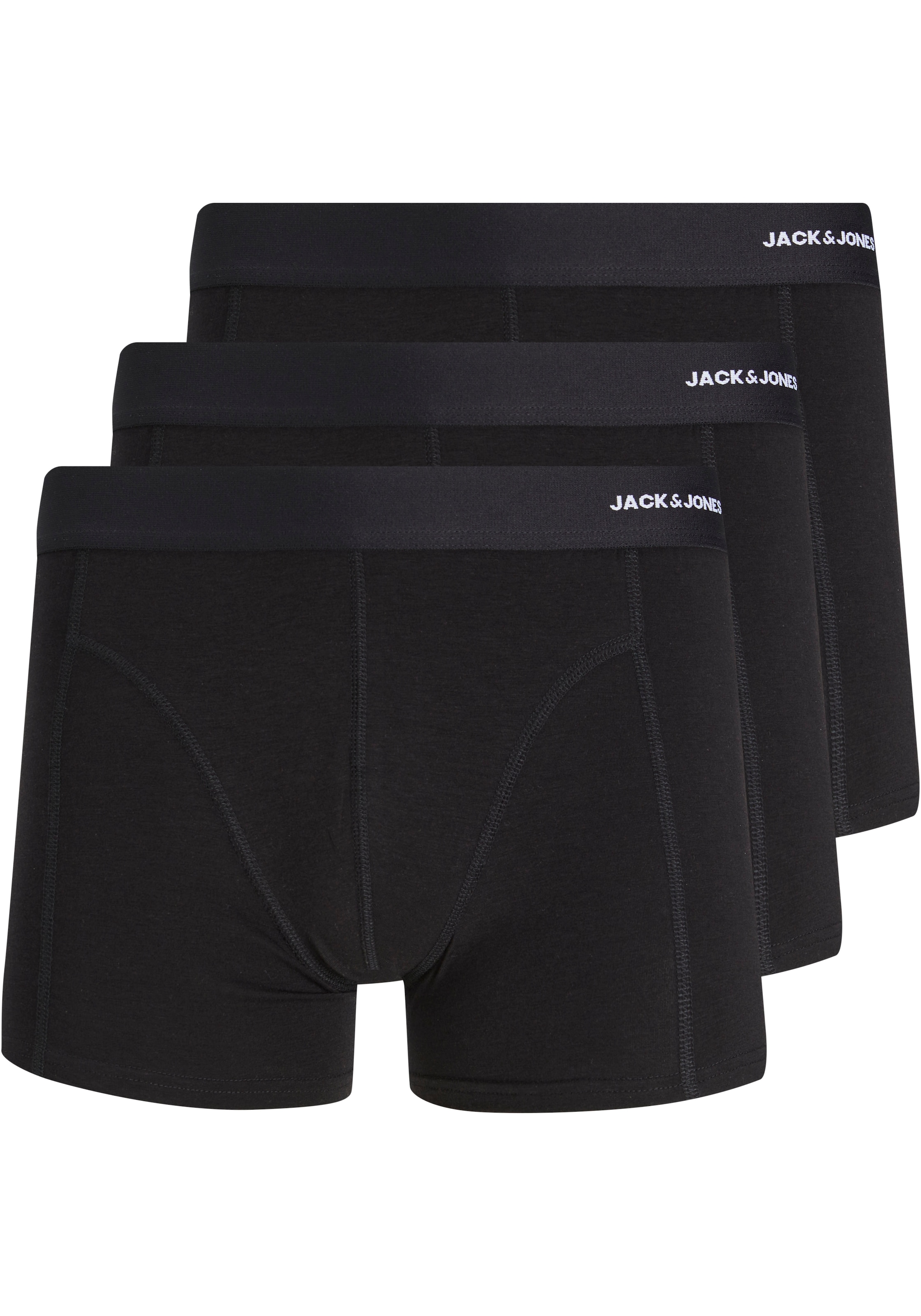 Jack & Jones Trunk "JACBASIC BAMBOO TRUNKS 3 PACK NOOS", (Packung, 3 St.)