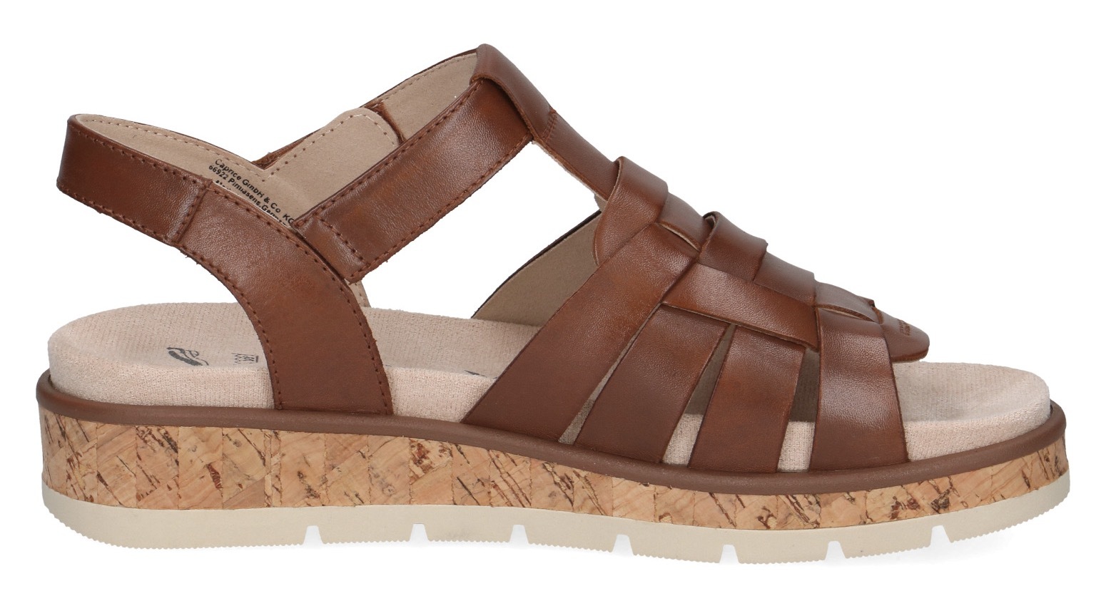 Thumbnail - Caprice Keilsandalette, Sommerschuh, Bequemschuh im praktischem Klettverschluss