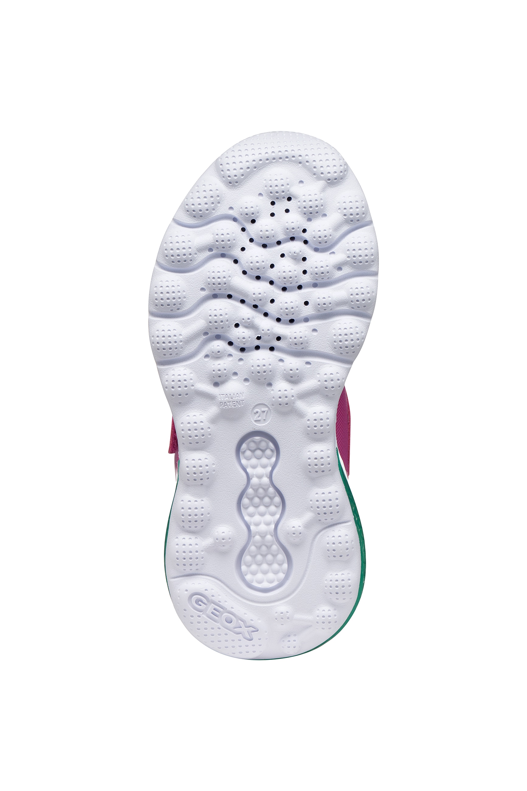 Geox Sneaker »Blinkschuh J ACTIVART ILLUMINUS«  Halbschuh, Klettschuh, Blinkfunktion, Größenschablone zum Download