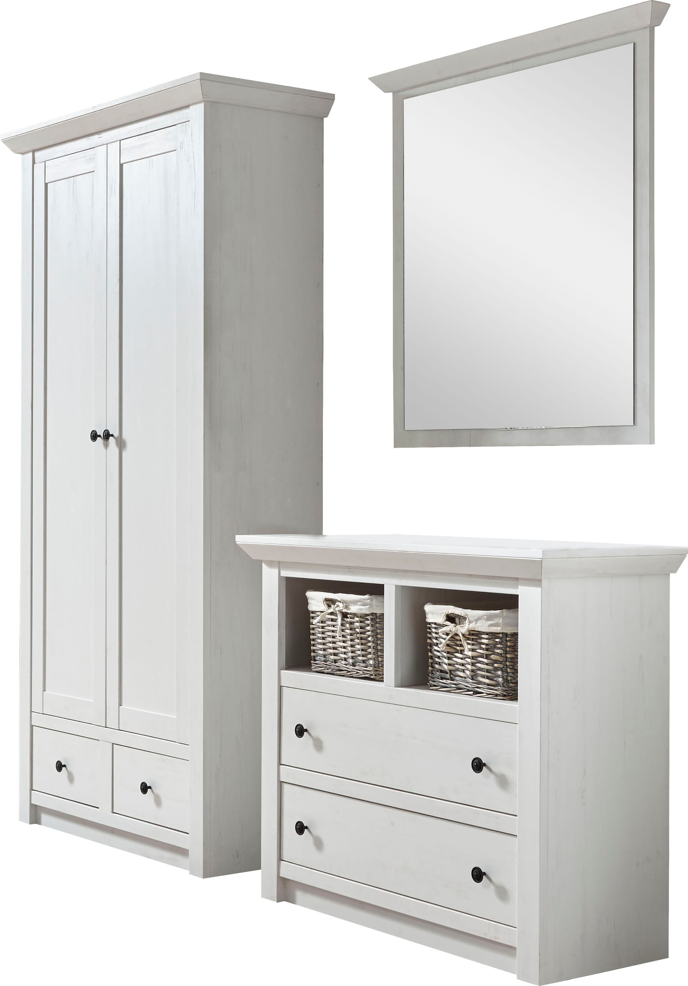 Home affaire Garderoben-Set "California, Komplettset im Landhausstil, moder günstig online kaufen