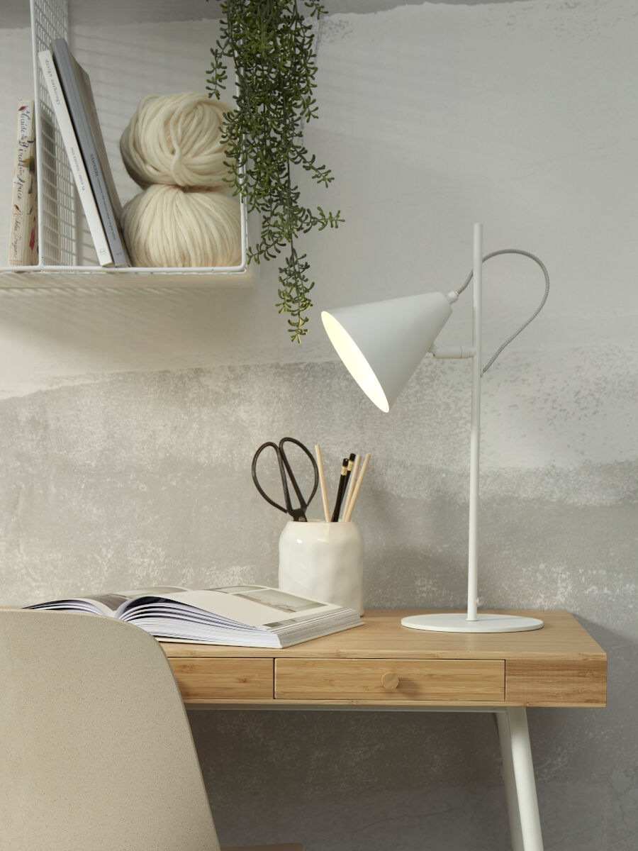 it's About RoMi Tischleuchte »LISBON«, 1 flammig, Leuchtmittel E14 | LED wechselbar, Gutes leselicht