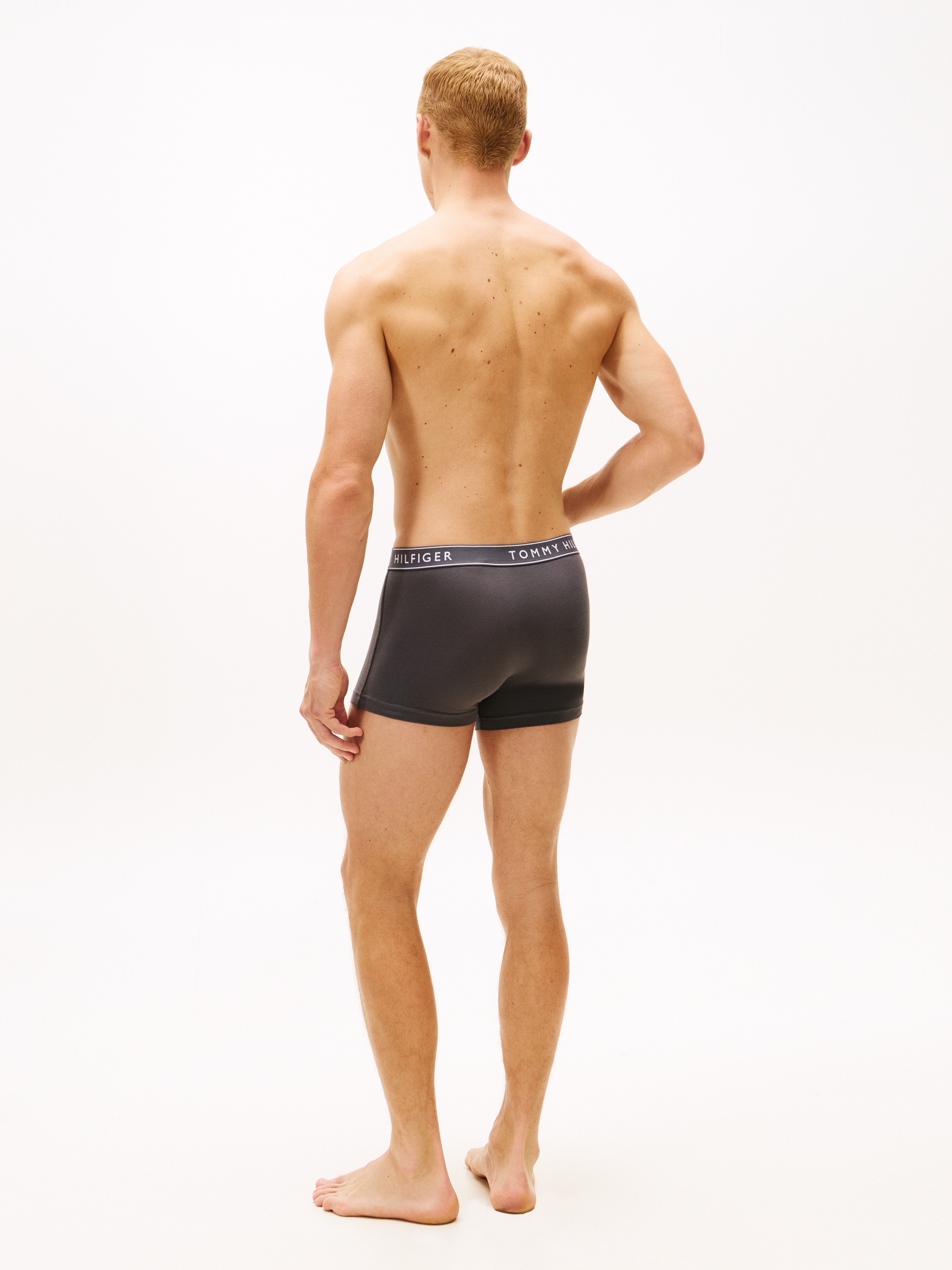 Tommy Hilfiger Underwear Trunk »3P TRUNK DTM« Packung, 3er, 3 Stk. mit Logobund