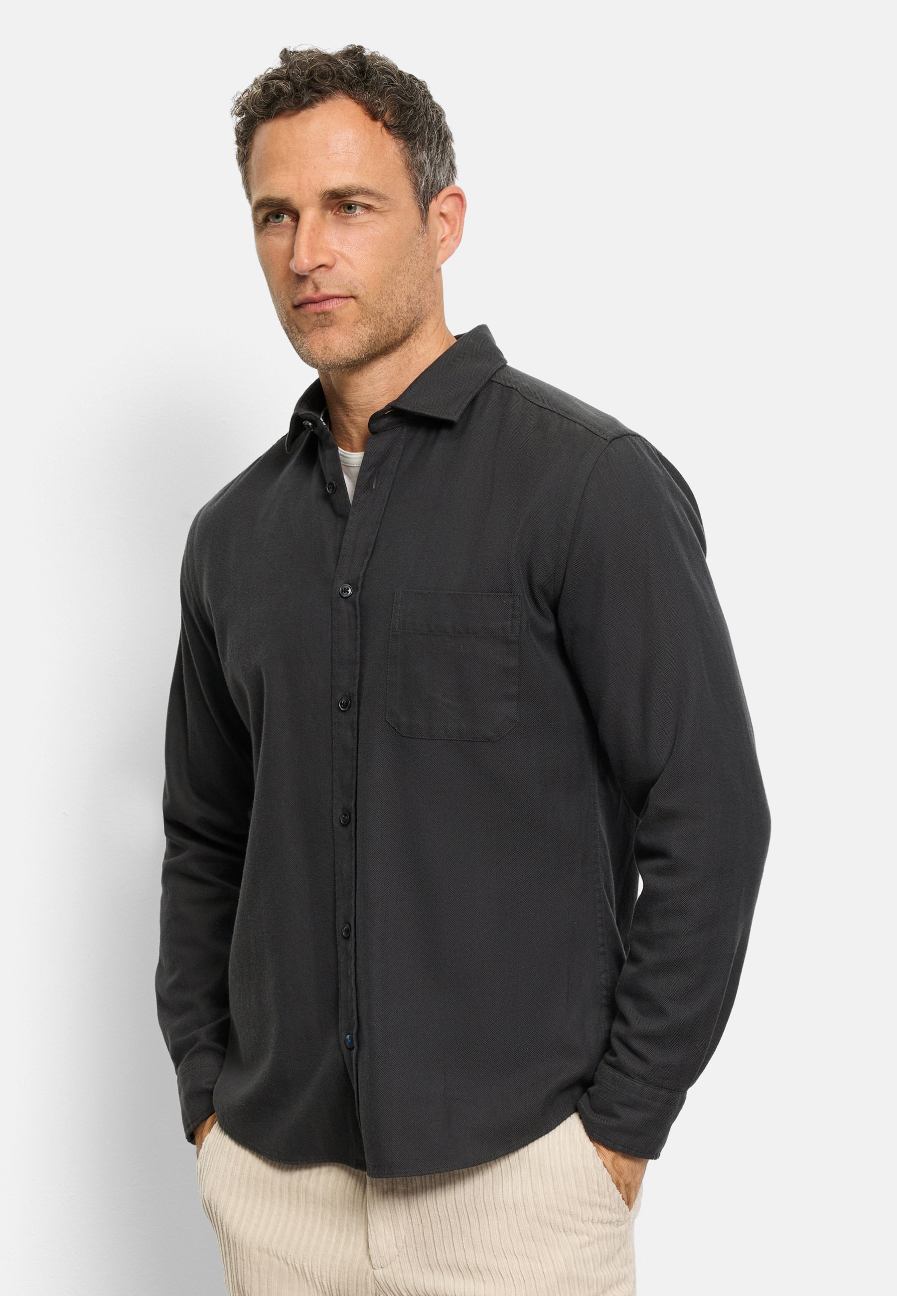 OLYMP Langarmhemd "OLYMP Casual, regular fit, Kent" günstig online kaufen