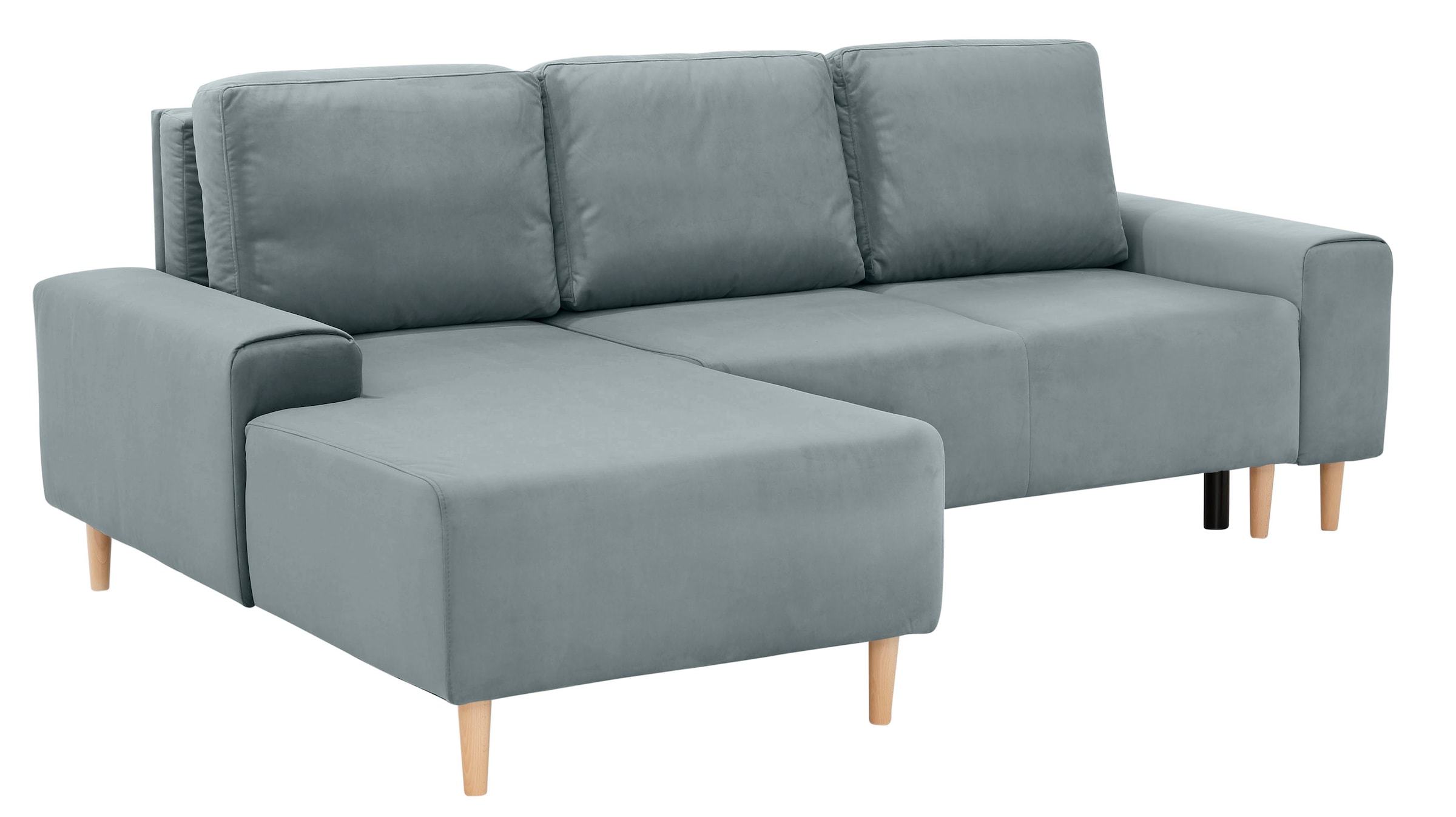 INOSIGN Ecksofa »Samu L-Form«, wahlweise mit Bettfunktion und Bettkasten