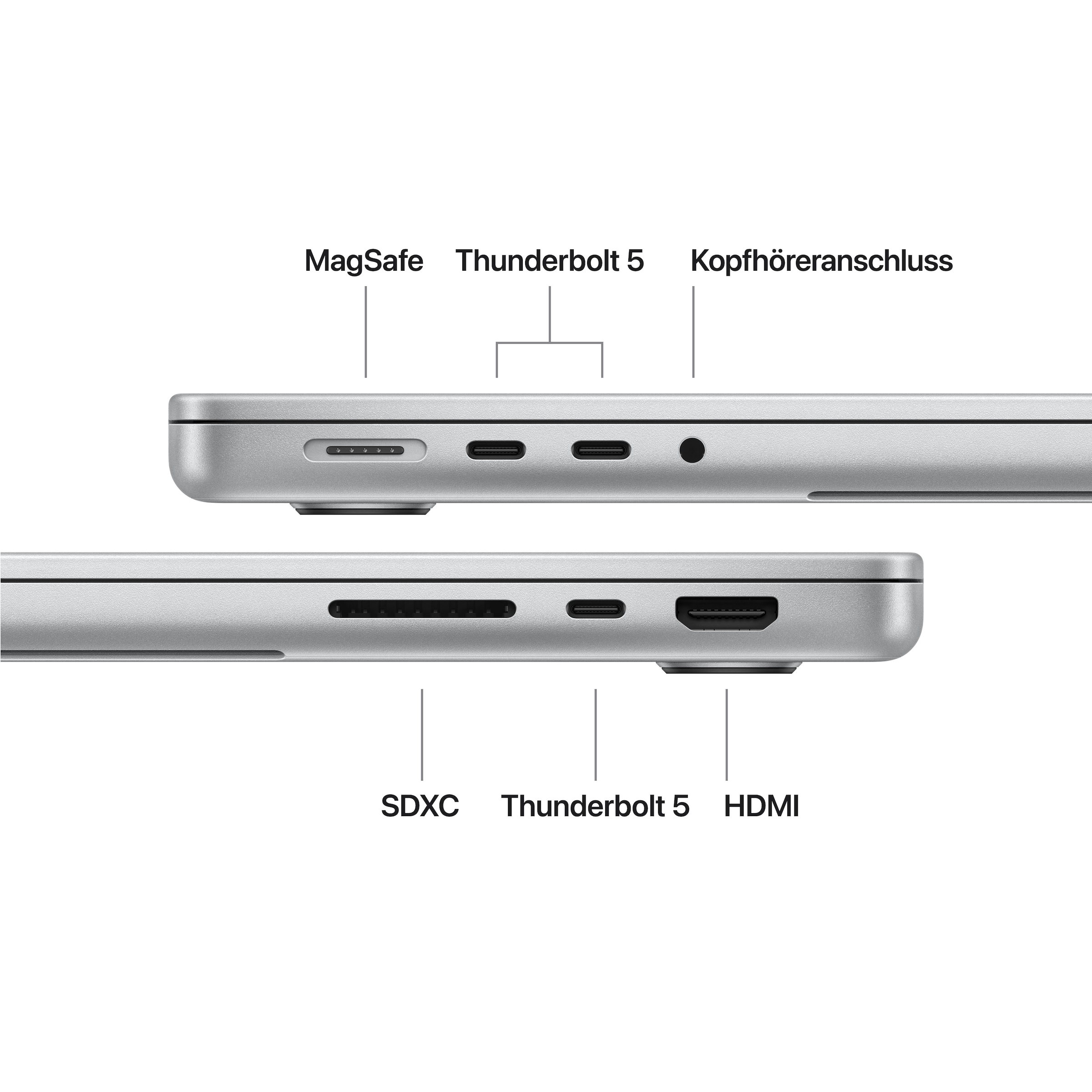 Apple Notebook »MacBook Pro CTO 14"« 35,97 cm / 14,2 ″ Apple M5 Max 40-Core GPU 2.000 GB SSD