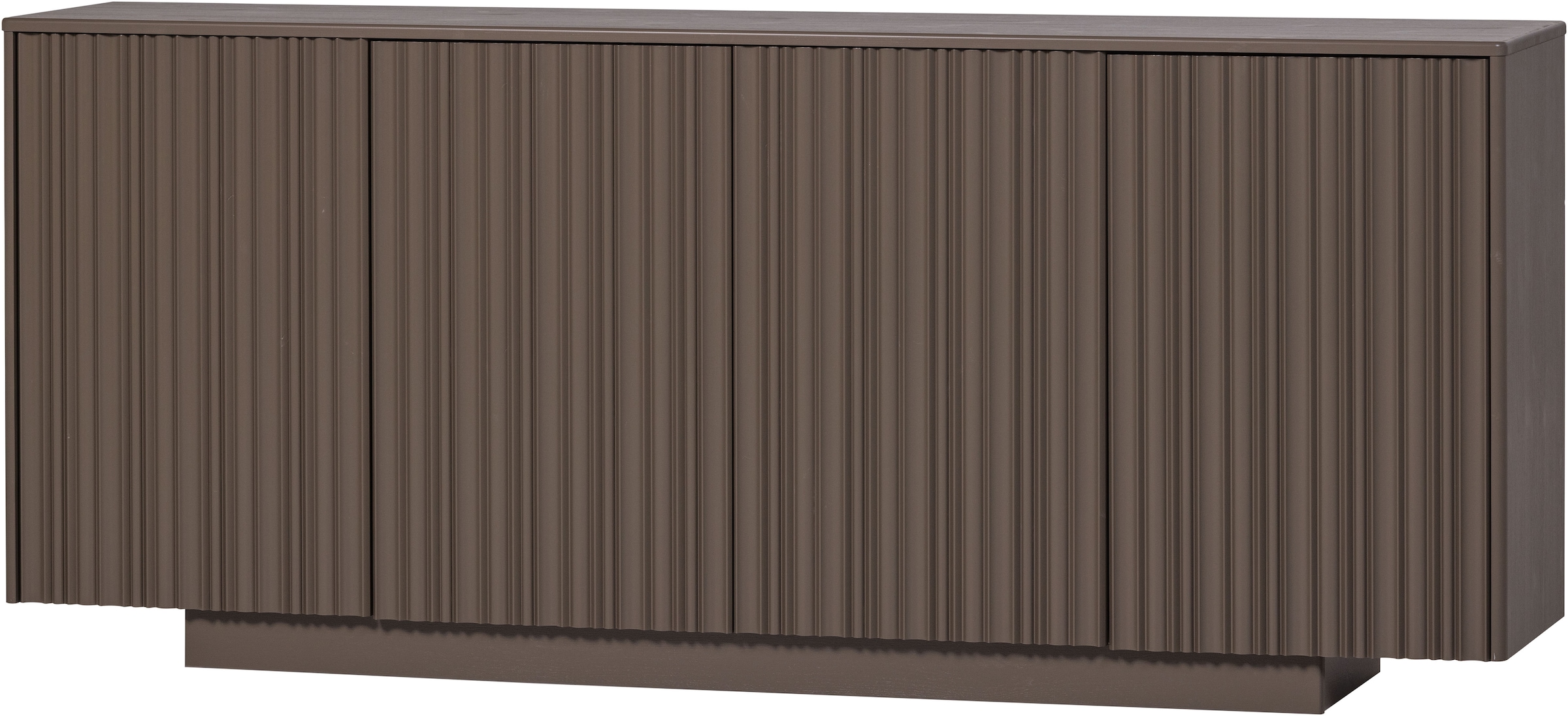 WOOOD Sideboard »Nova mit FSC®-Mix Massivkiefer und Dämpfung Funktion 200 x 40 x 85 cm« Tragkraft 15 kg pro boden, sichtbare Maserung, einfach zu montieren