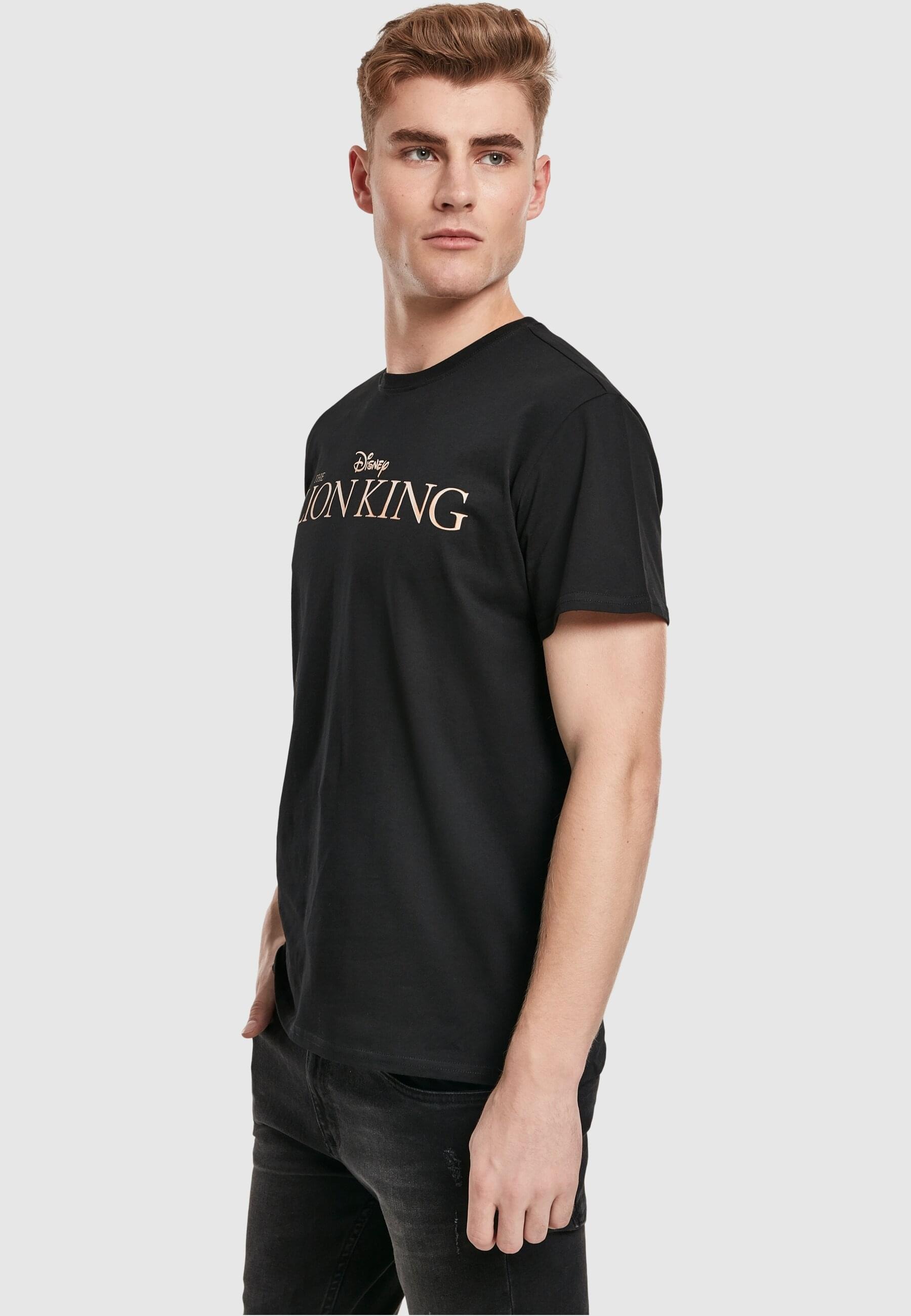 Merchcode T-Shirt »Merchcode Herren Lion King Logo Tee«, (1 tlg.)