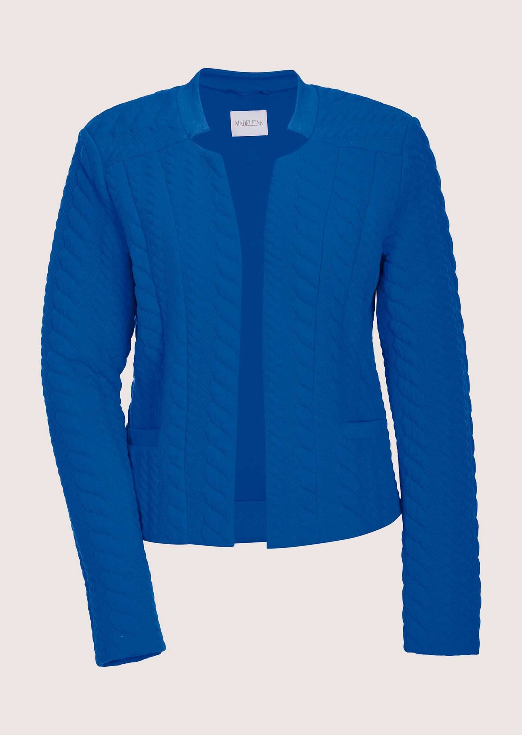 MADELEINE "Blazer Langarm Jerseyblazer mit Stehkragen"