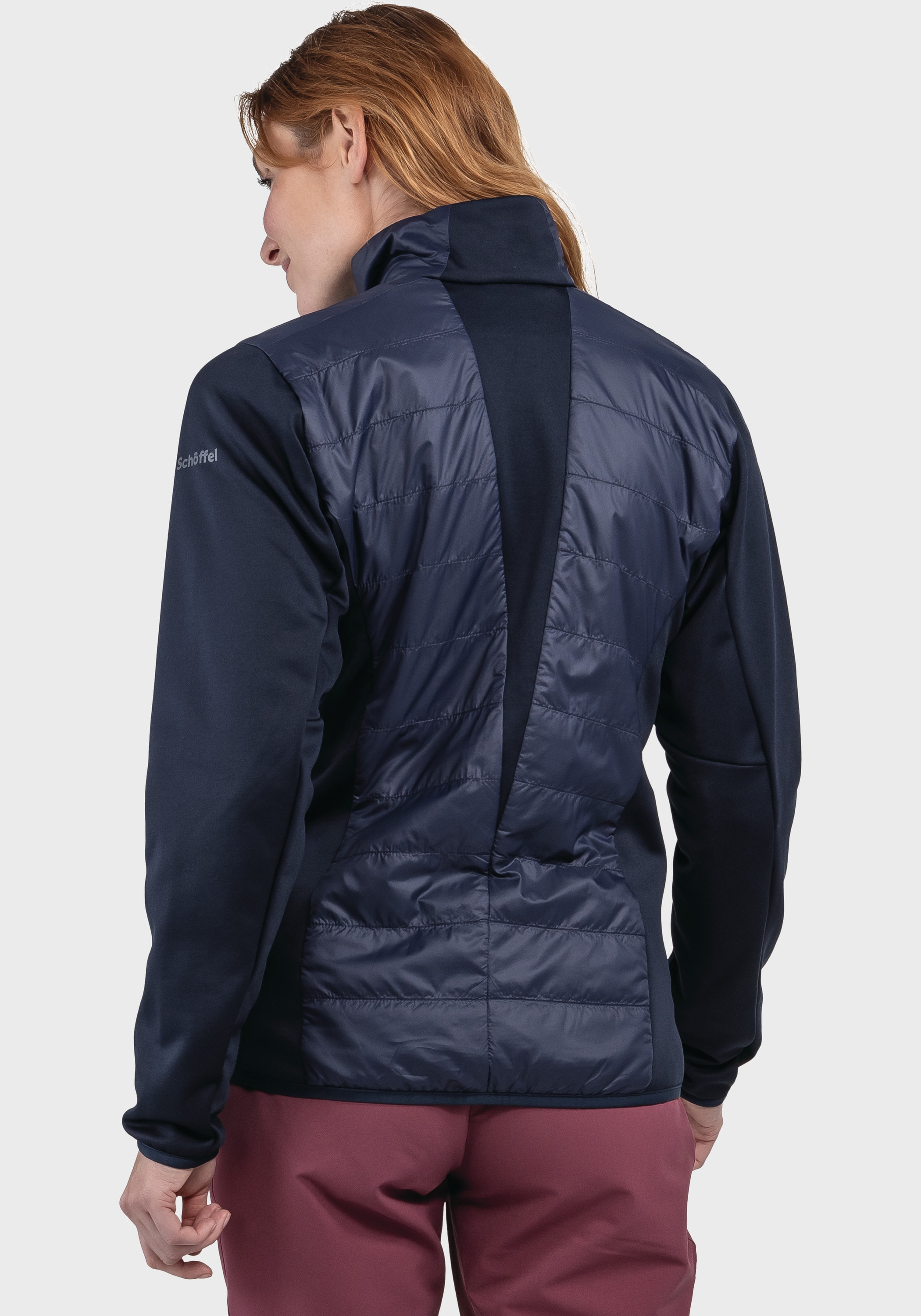 Schöffel Fleecejacke »Hiking Hybrid Jk Style Cascata WMS«, ohne Kapuze