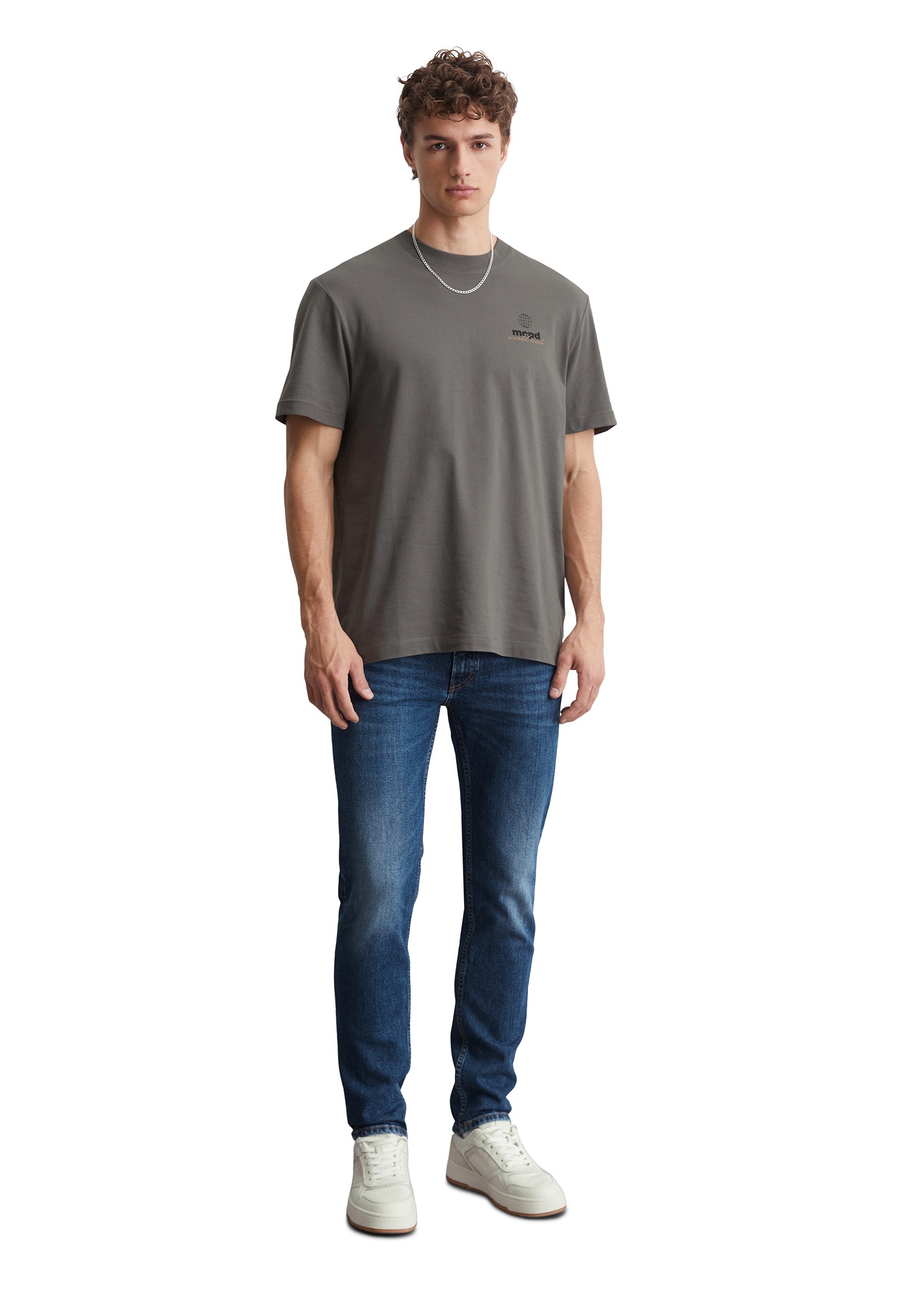 Marc O'Polo DENIM T-Shirt »aus reiner Bio-Baumwolle«