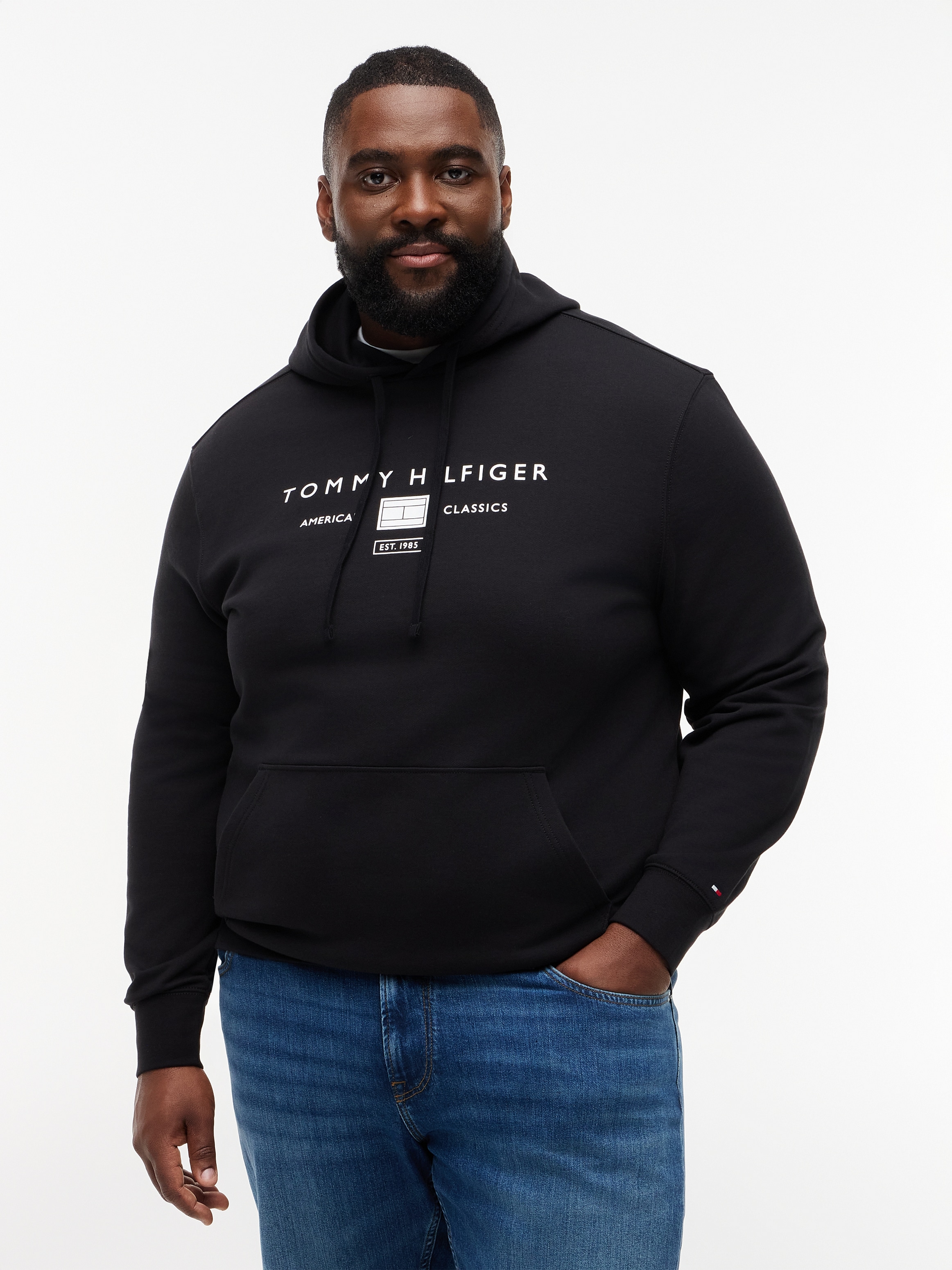 Tommy Hilfiger Big & Tall Hoodie "BT-BRAND L0VE TR MONO STOCK", Große Größe günstig online kaufen