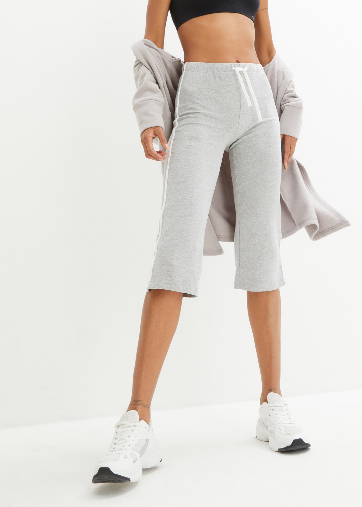 bonprix Sporthose Capri-Sporthose, skinny fit mit geradem Bein günstig online kaufen