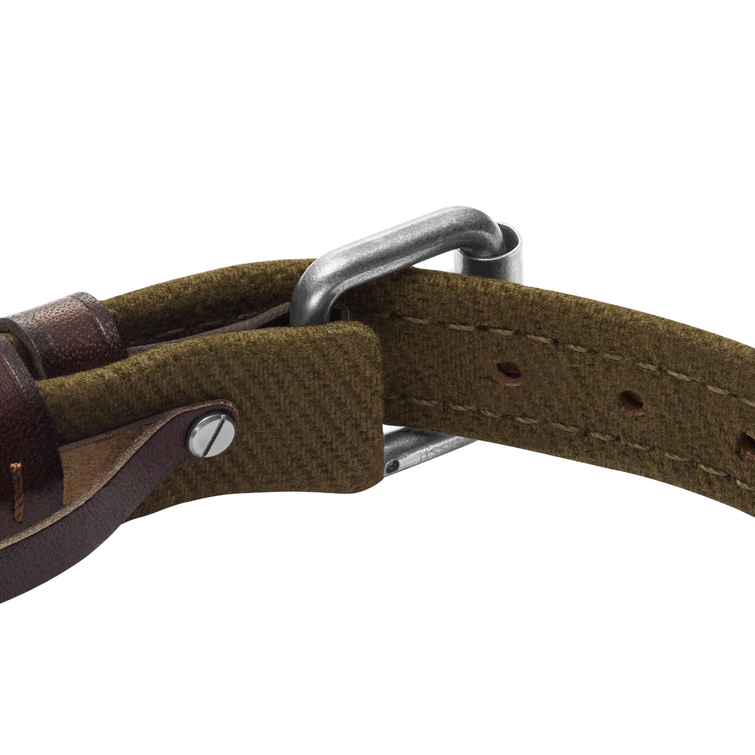 Fossil Armband »Schmuck Geschenk Metall, Leder, Textil EVERETT«