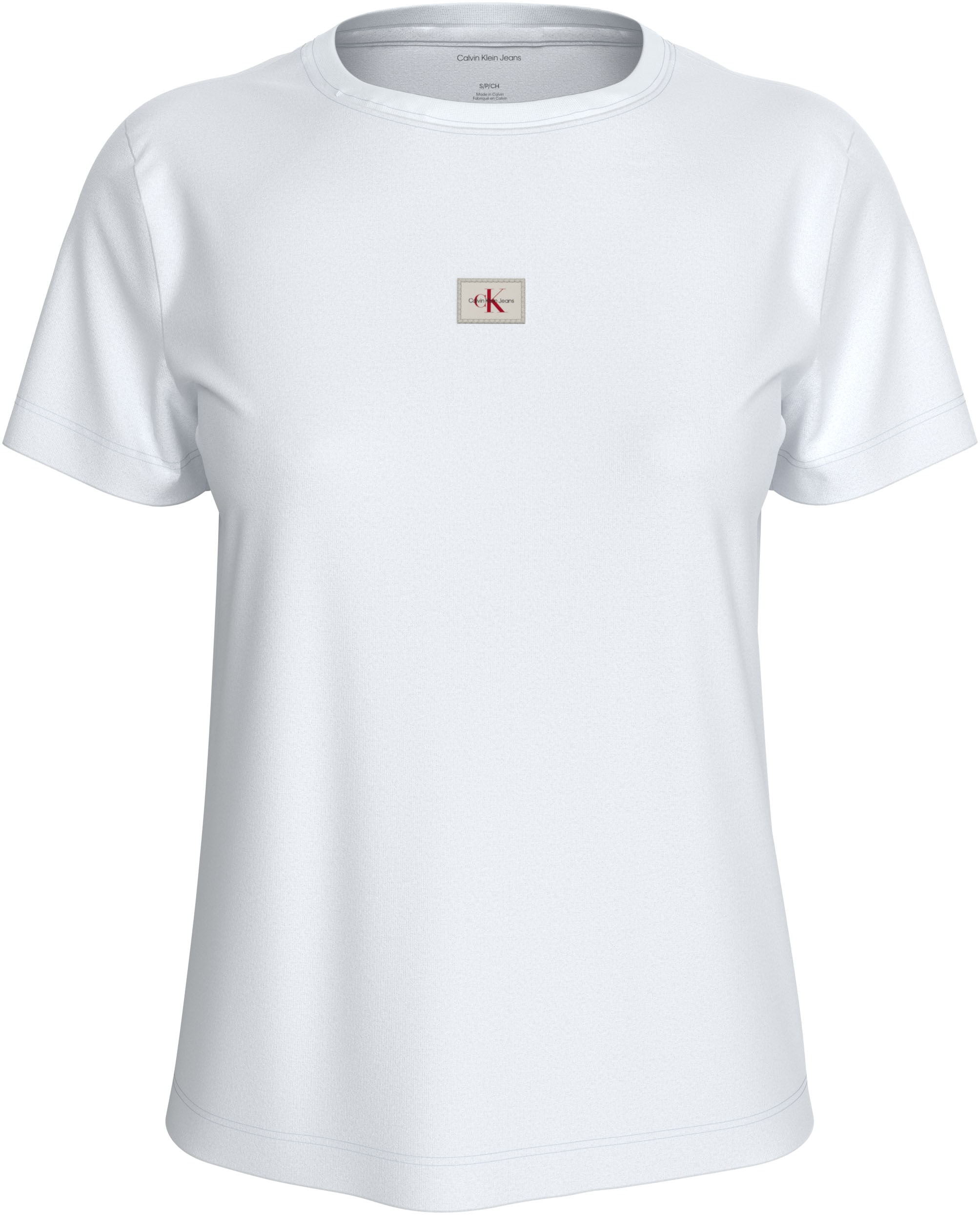 Calvin Klein Jeans T-Shirt Regular fit mit Rundhalsausschnitt günstig online kaufen