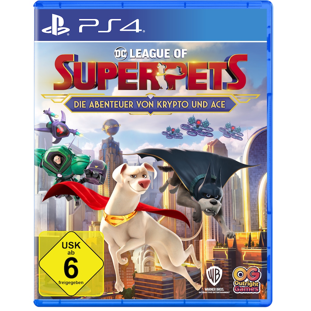 Outright Games Spielesoftware »DC League of Super-Pets«, PlayStation 4