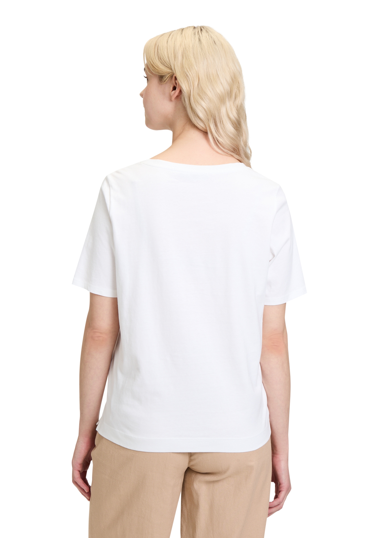 Betty Barclay Kurzarmshirt »Betty Barclay Basic Shirt mit Placement«, (1 tlg.), Placement