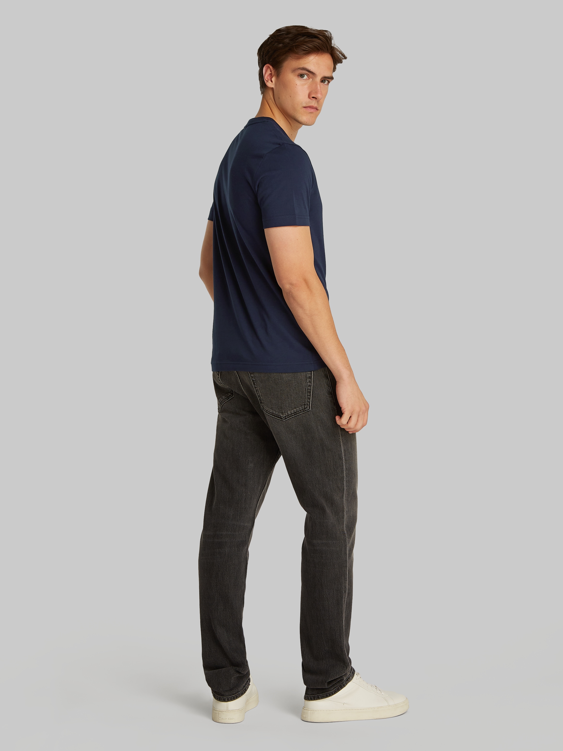 Calvin Klein T-Shirt »CP-DOUBLE LOGO T-SHIRT«, mit großem Logoschriftzug