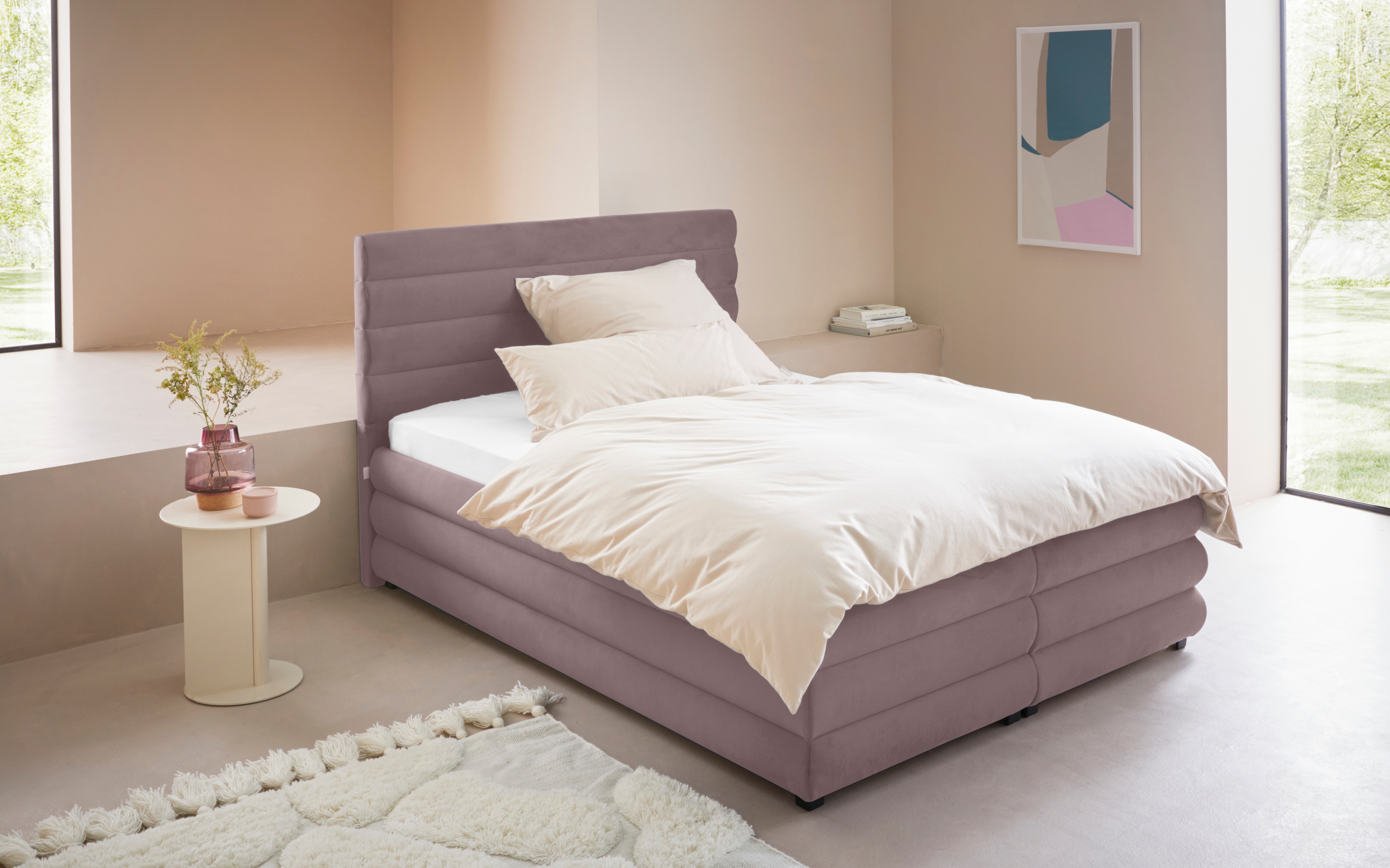 LeGer Home by Lena Gercke Polsterbett "Maylis" wahlweise mit und ohne Matratze und Lattenrost, auch in 200cm Breite