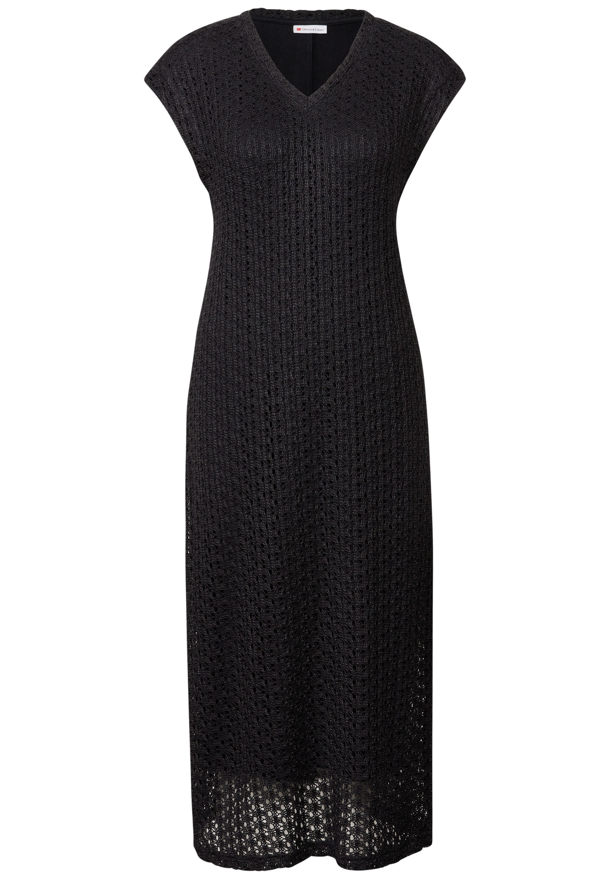 Thumbnail - STREET ONE Midikleid Ohne Taschen in Unifarbe