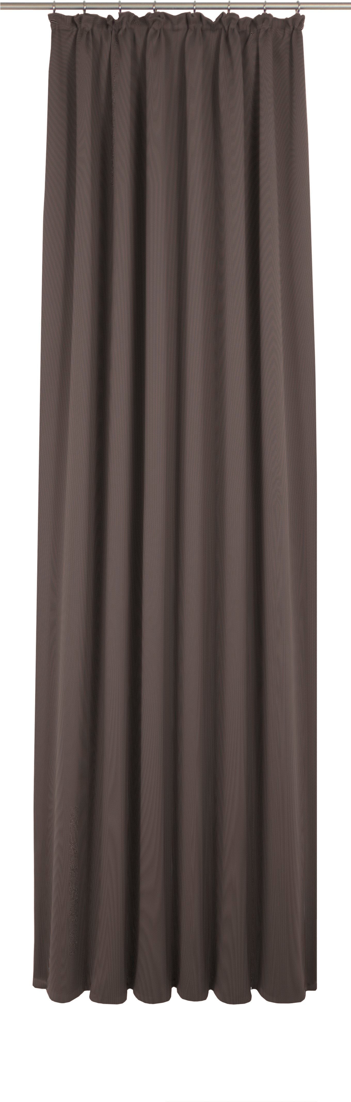 Adam "Uni Collection" Kräuselband 1 Stk. tlg. aus 100% Bio-Baumwolle, Vorhang nach Wunschmaß