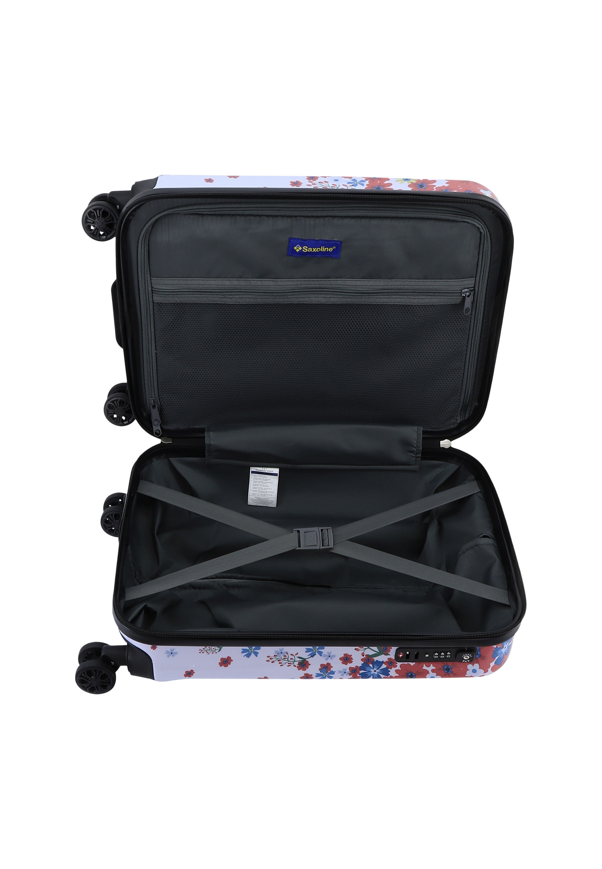 Saxoline® Koffer »Blessing« mit arretierbarem Aluminium-Trolleysystem