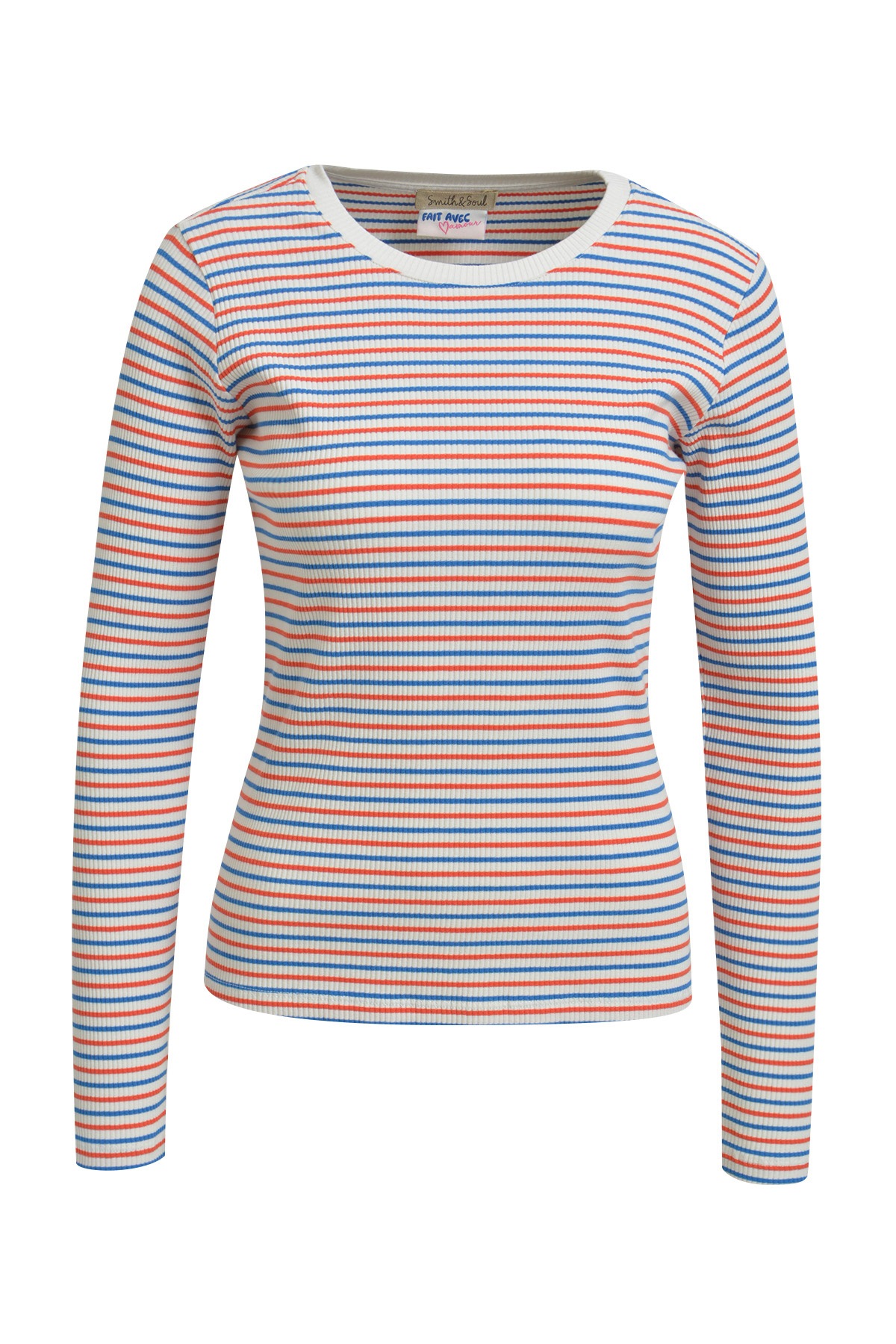 Smith & Soul Rundhalsshirt mit Baumwolle günstig online kaufen