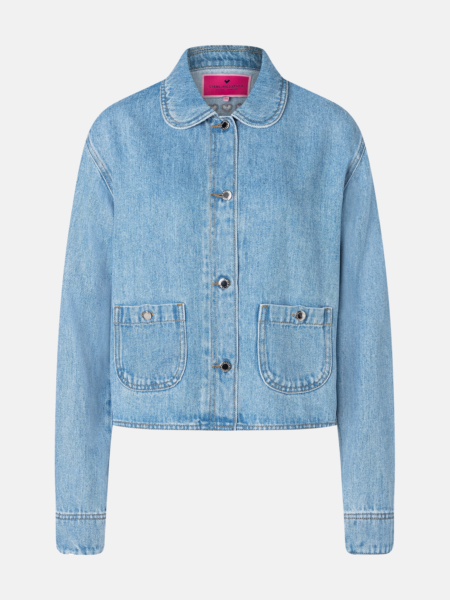 Lieblingsstück Jeansjacke »Nixon«, aus softem Material, lässig geschnitten