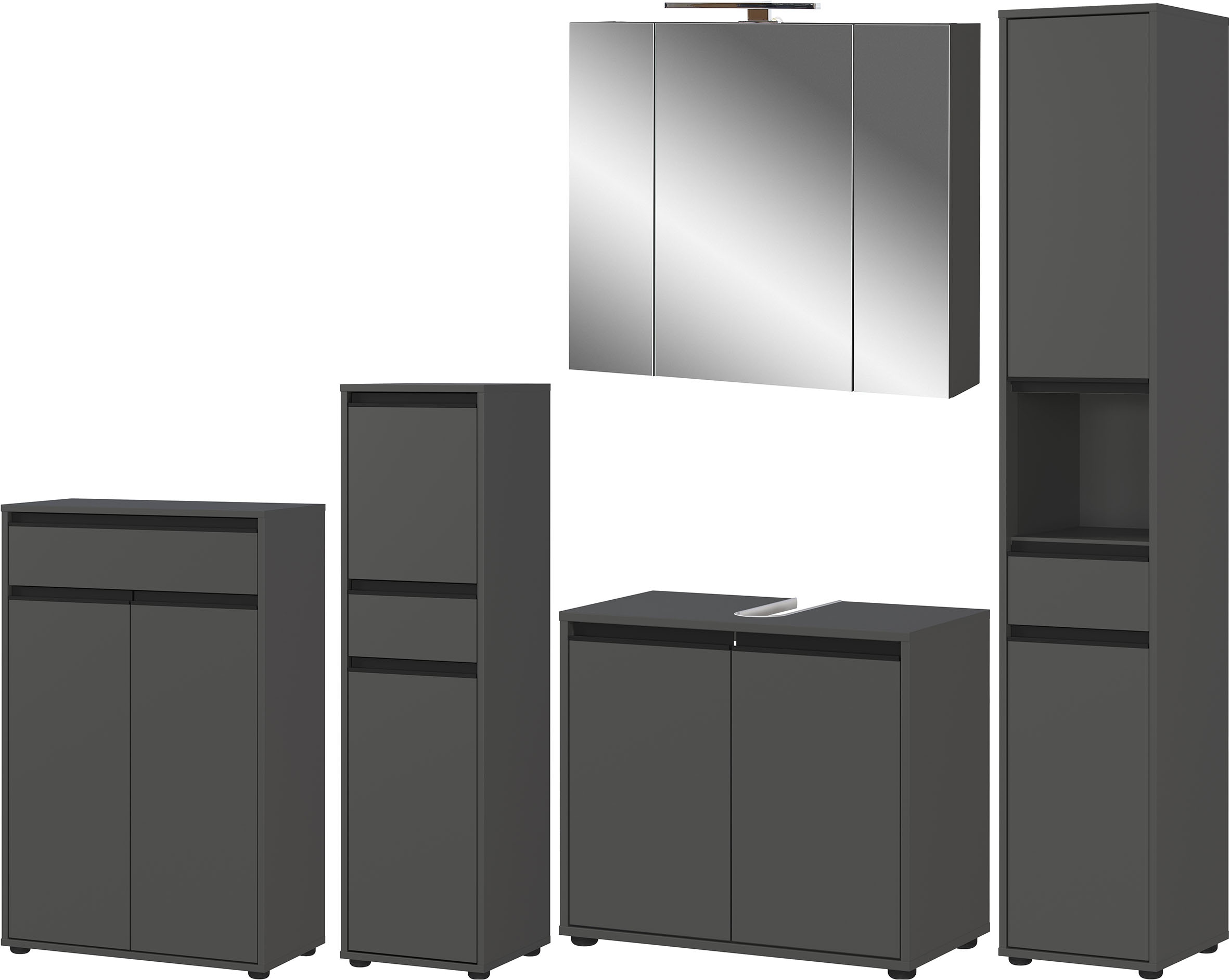 GERMANIA Badmöbel-Set "Lemont" 5 Stk. tlg. günstig online kaufen