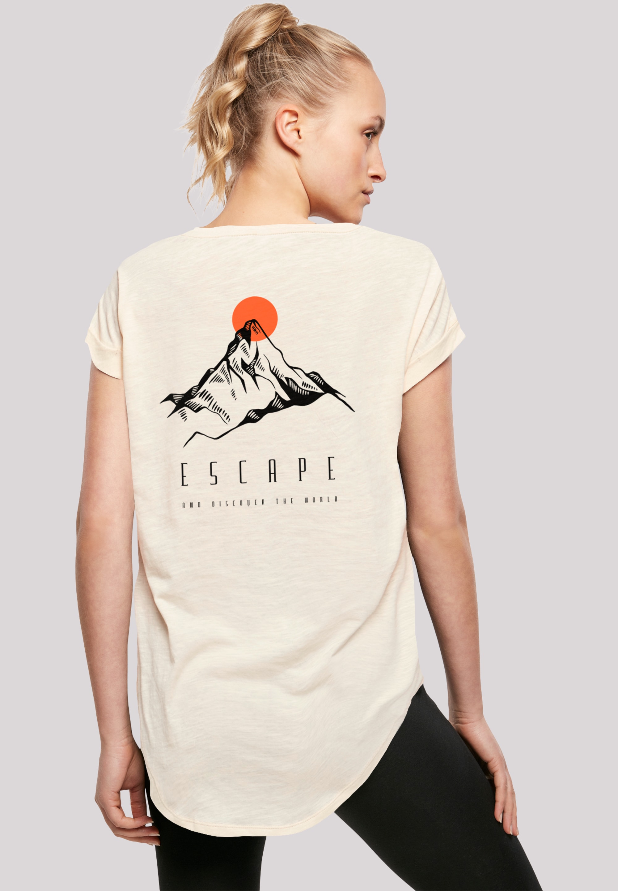 F4NT4STIC T-Shirt "Escape Discover the World Mountain", Premium Qualität, E günstig online kaufen
