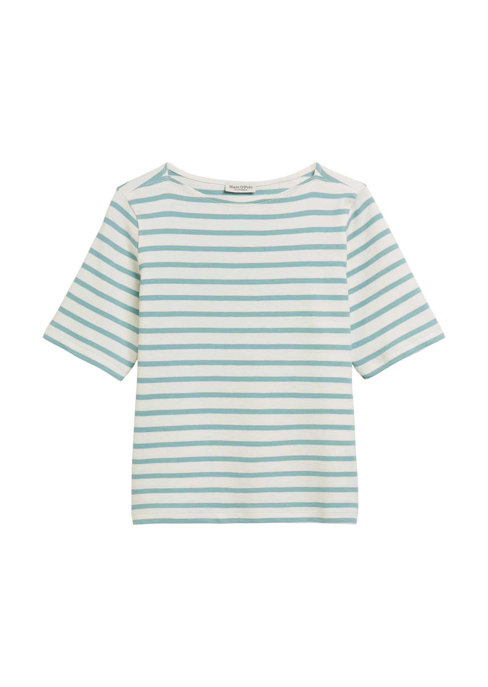 Marc O'Polo T-Shirt »mit garngefärbtem Streifenmuster«