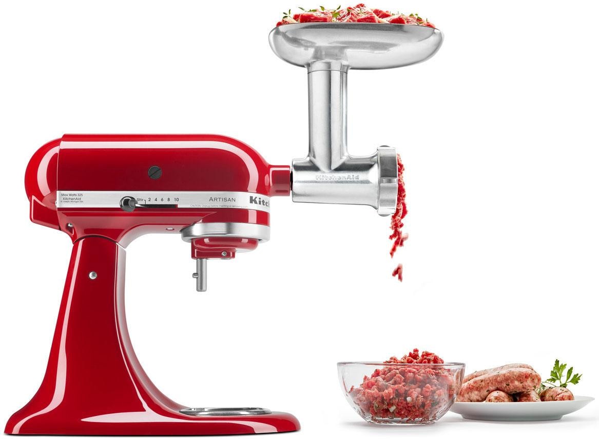 KitchenAid Fleischwolfaufsatz »5KSMMGA«, aus Ganzmetall