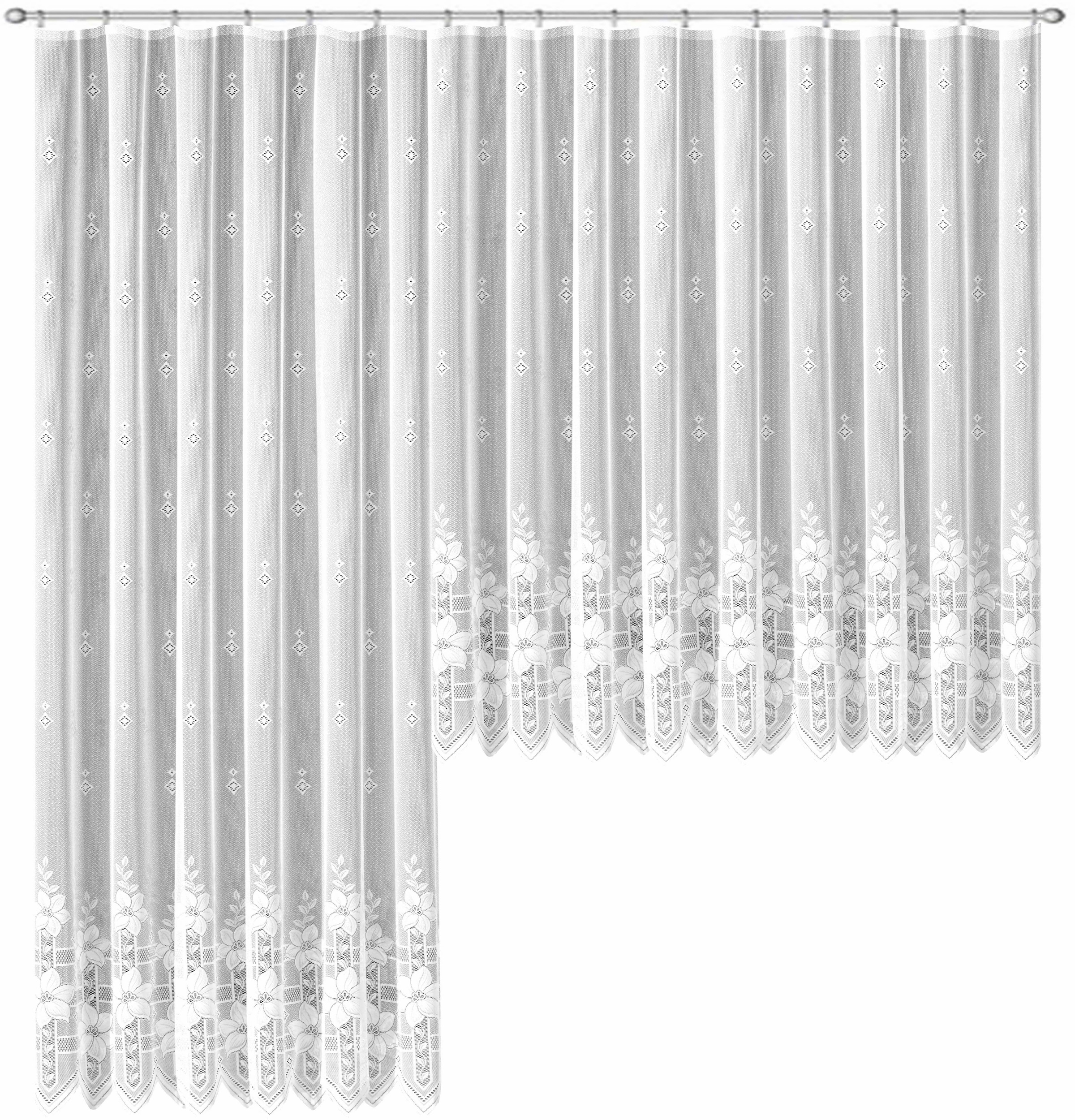 Weckbrodt Gardine "Wien" Kräuselband 1 Stk. tlg. Jacquard, strukturiert, Al günstig online kaufen