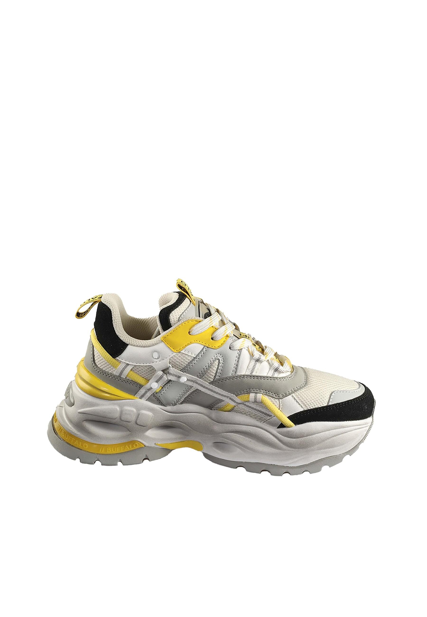 Buffalo Trainingsschuh »Buffalo Triplet HolLow Vntg Nappa/Suede/Mesh«