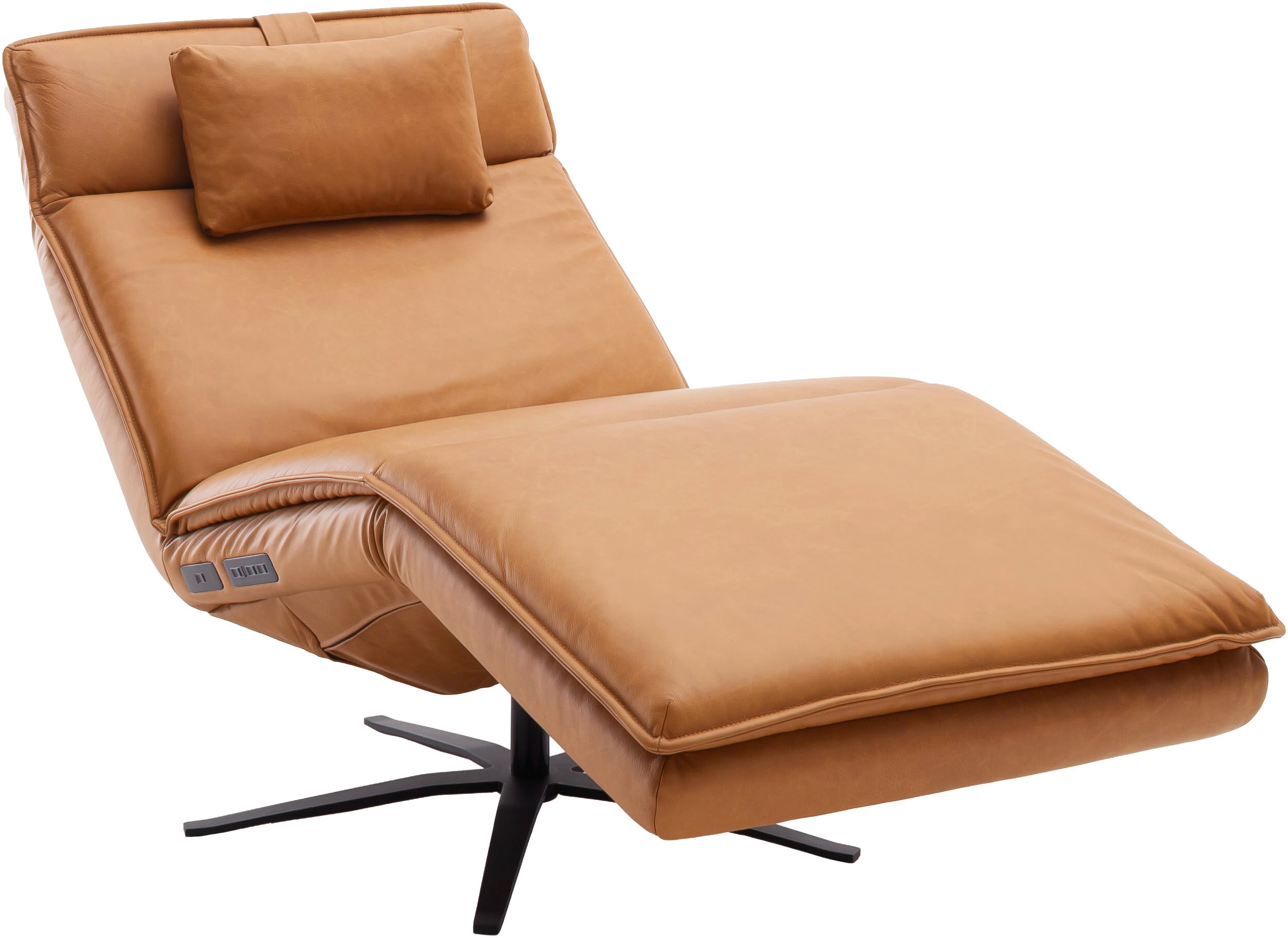 SCHÖNER WOHNEN-Kollektion Relaxsessel "Belize, Ergonomischer Liege-Luxus zum Entspannen" Herz-Waage-Position, motorische Verstellung & USB-Anschluss