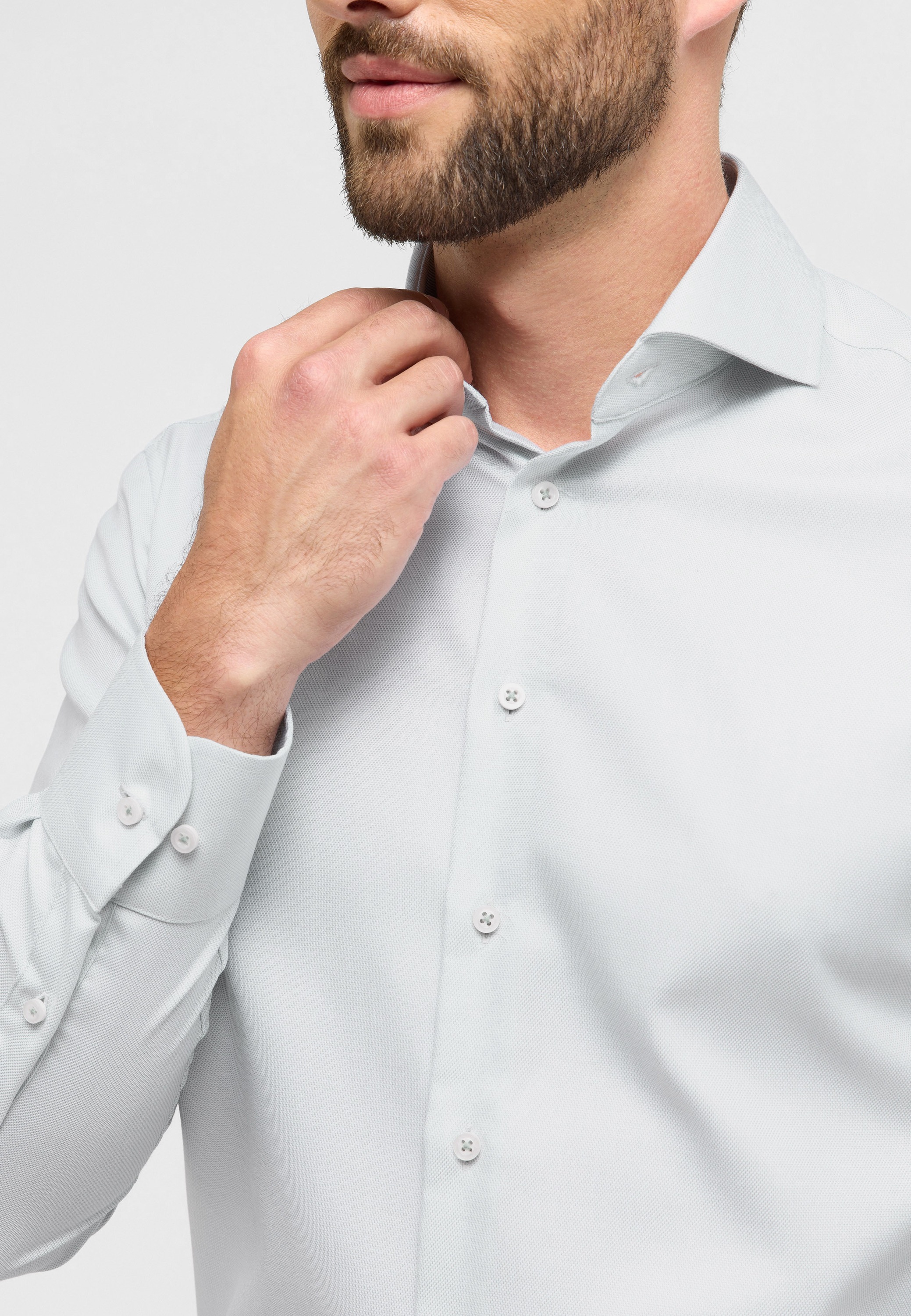 Thumbnail - Eterna Langarmhemd "MODERN FIT", NON IRON (bügelfrei)