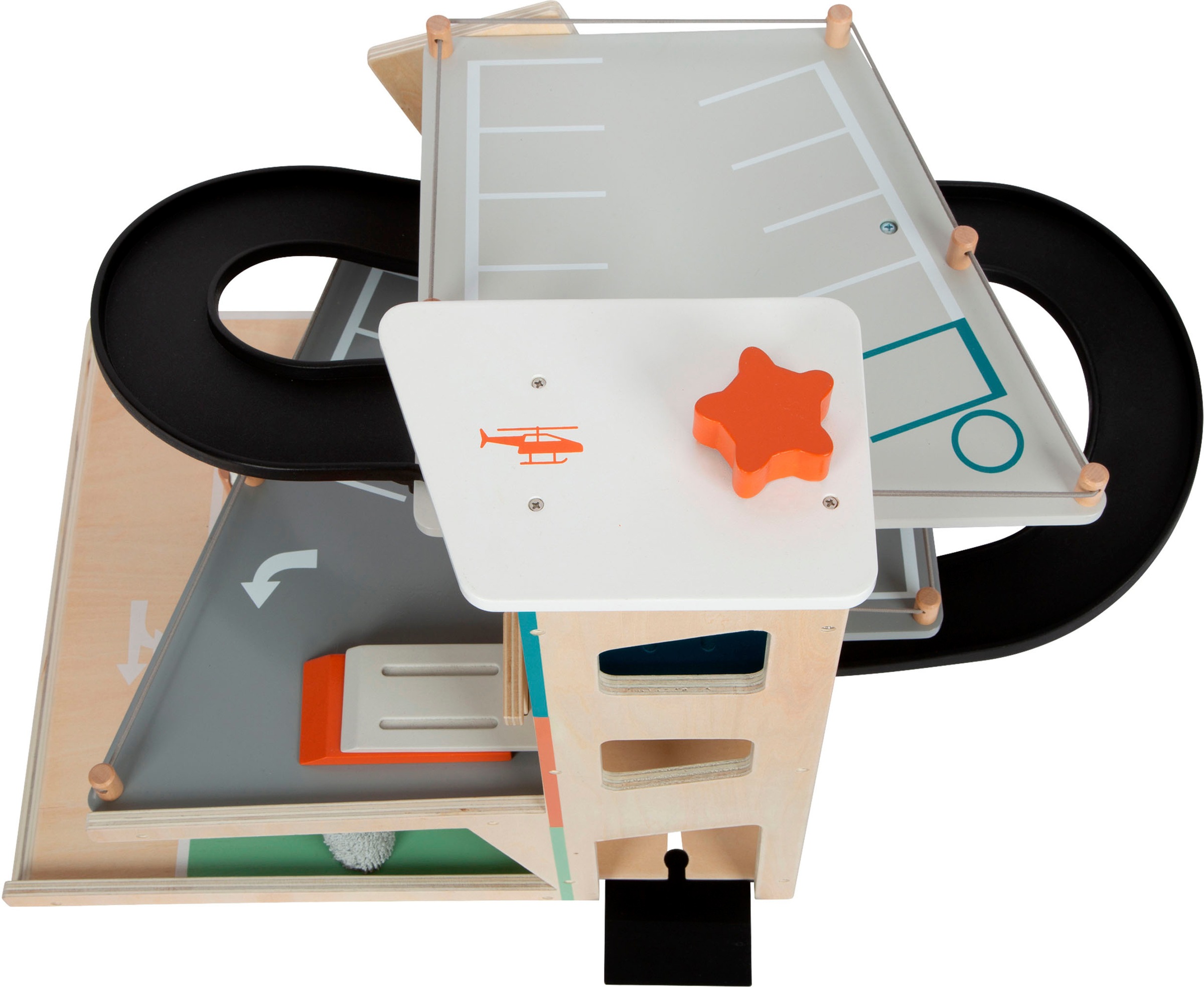 Small Foot Spiel-Parkhaus »Parkhaus Rallye«