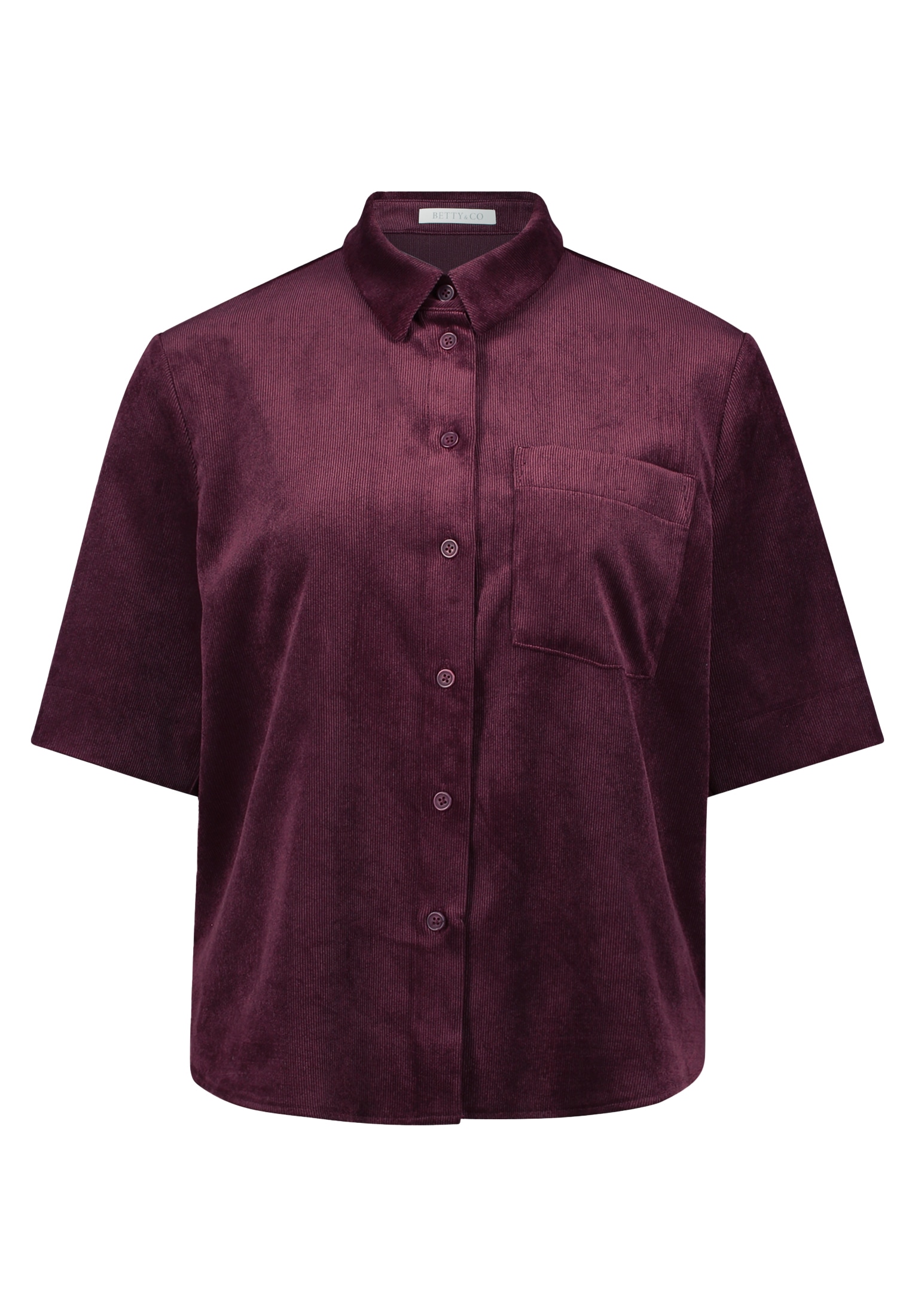 Betty&Co Hemdbluse »Betty & Co Damen Hemdbluse mit aufgesetzten Taschen«