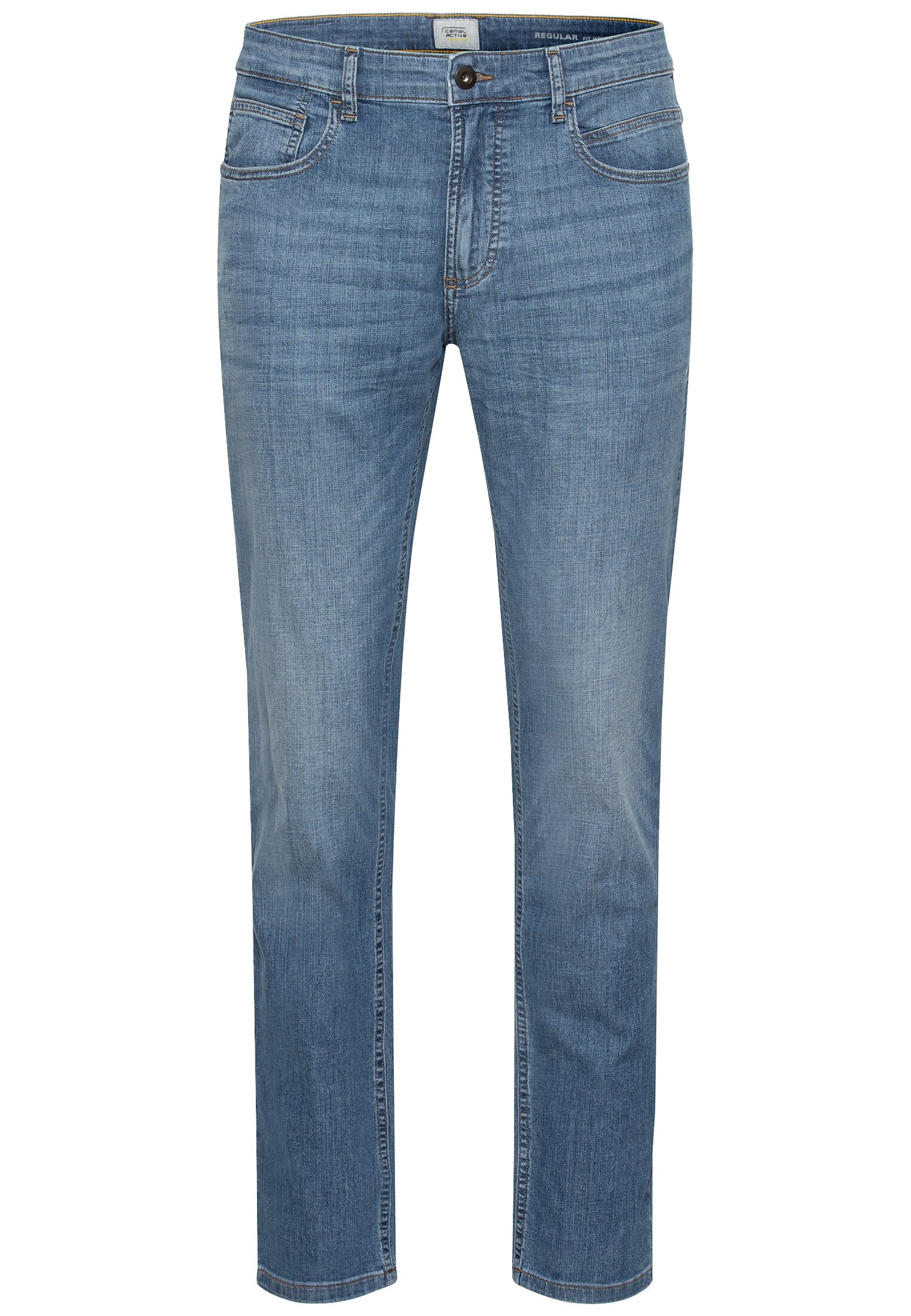 camel active Džinsai su 5 kišenėmis su washed Look