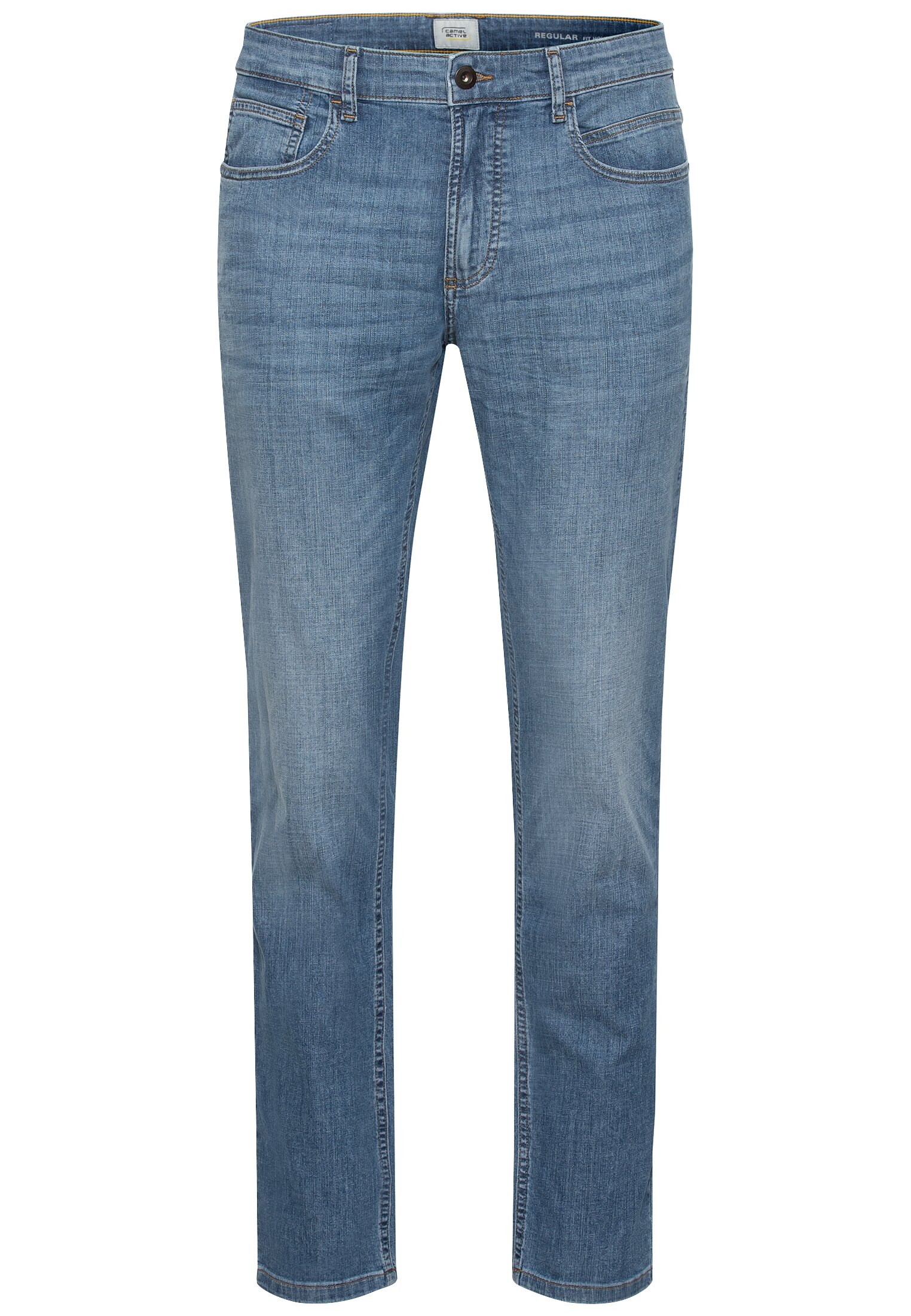 camel active 5-Pocket-Jeans, mit washed Look