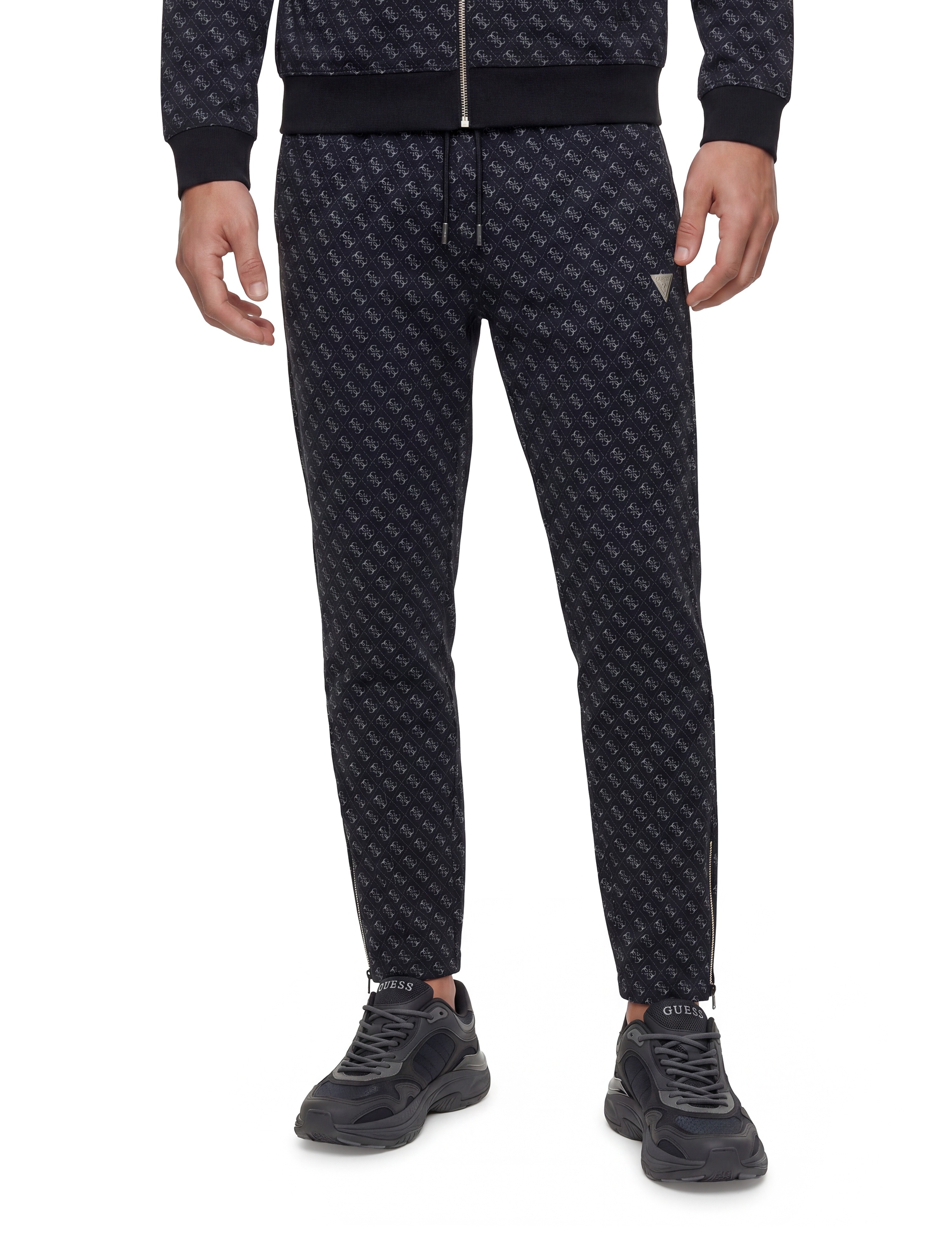 Guess Jogger Pants "KORBIN" Slim Fit, elastischer Bund mit Kordelzug