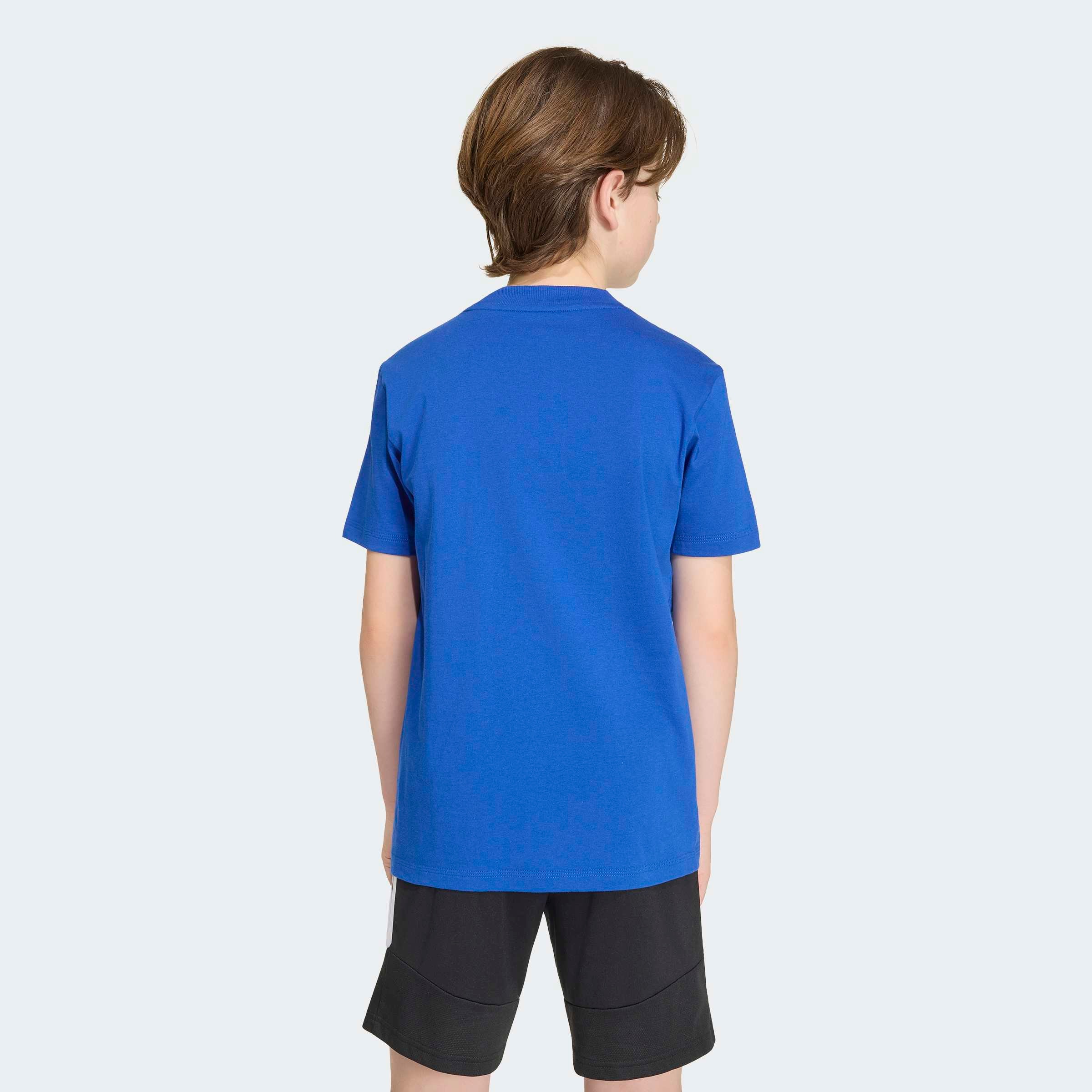 adidas Sportswear T-Shirt »J LIN TEE 160« für Kinder, mit Rundhalsausschnitt, ohne Verschluss, aus Baumwolle