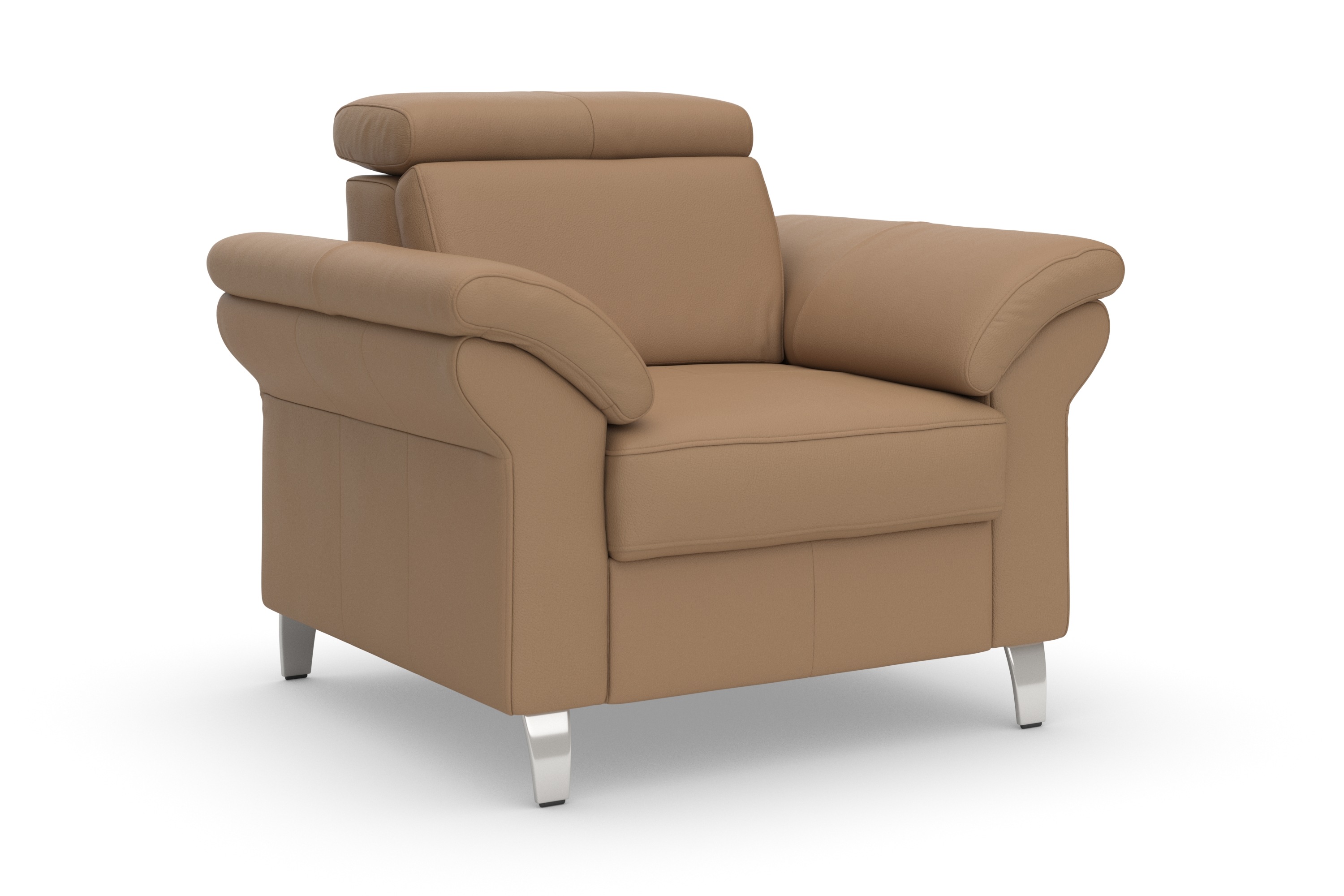 Thumbnail - sit&more Sessel "Arngast" inklusive Federkern und Kopfteilverstellung