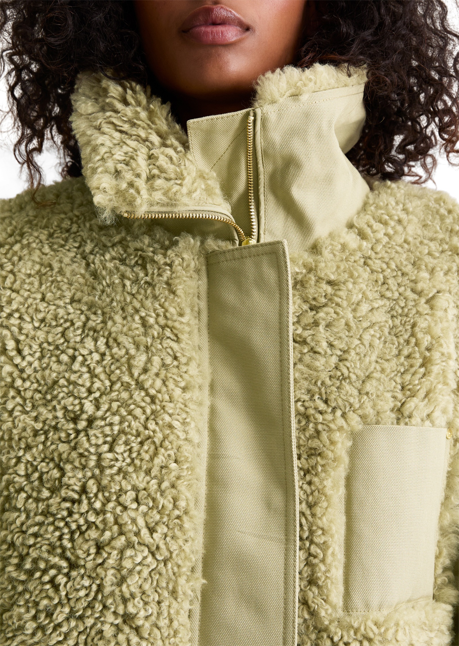 Marc O'Polo DENIM Wintermantel »aus lässigem Material-Mix«