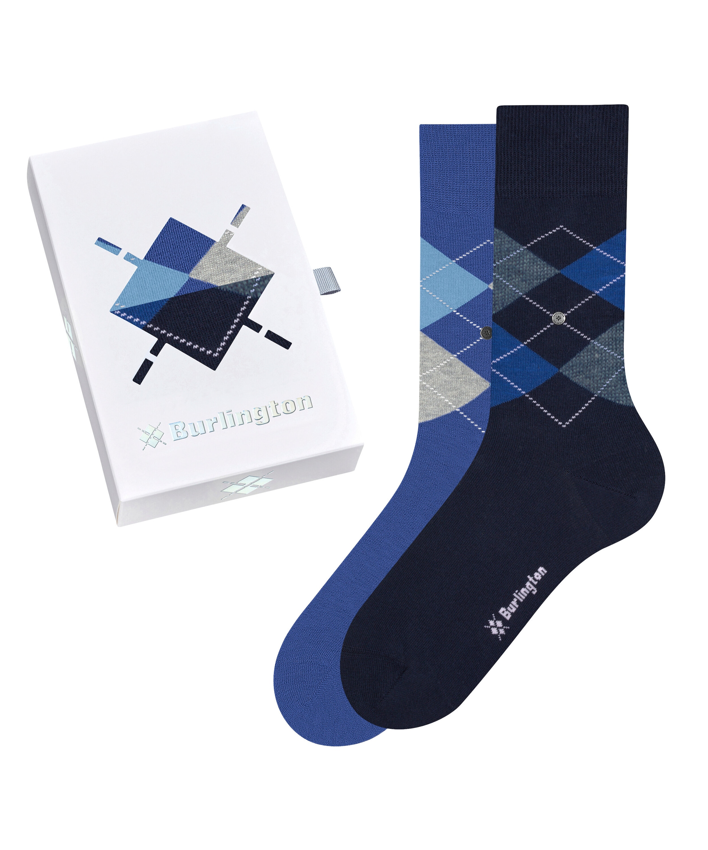 Burlington Socken »Basic Gift Box« 2 Stk. tlg.