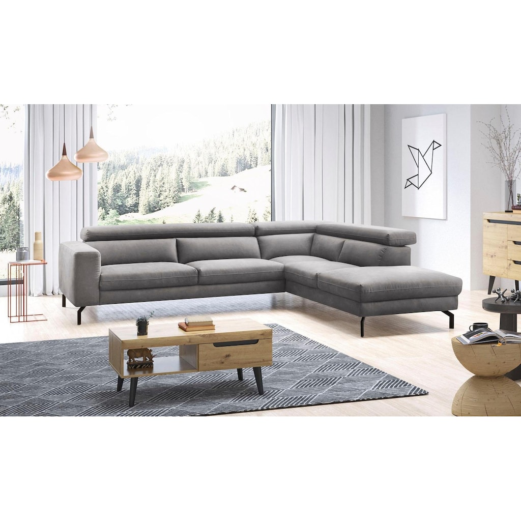 Places of Style Ecksofa »Olanta, L-Form«