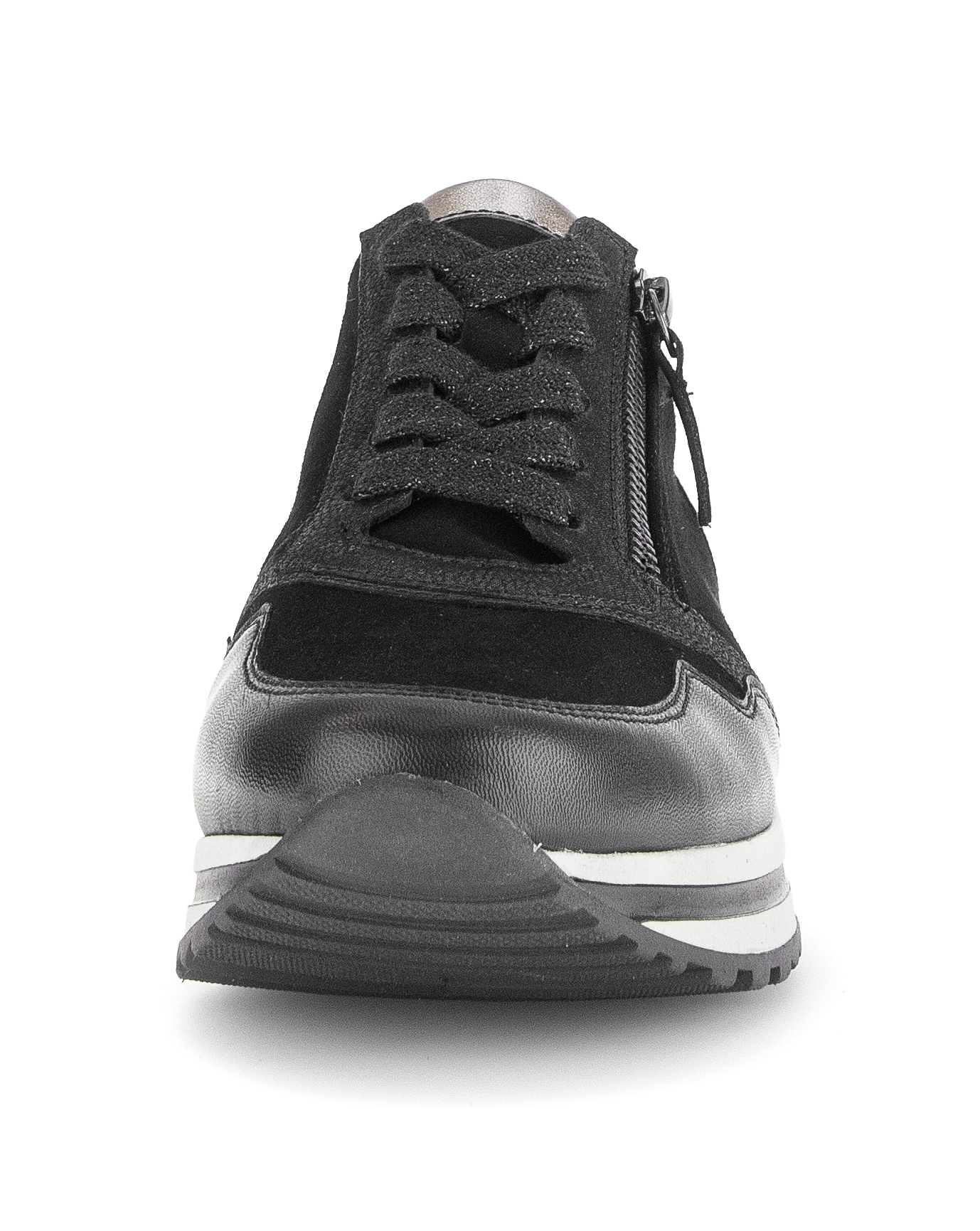 Gabor Keilsneaker »Turin«, Freizeitschuh, Halbschuh, Schnürer, gepolsterter Schaftrand, H-Weite