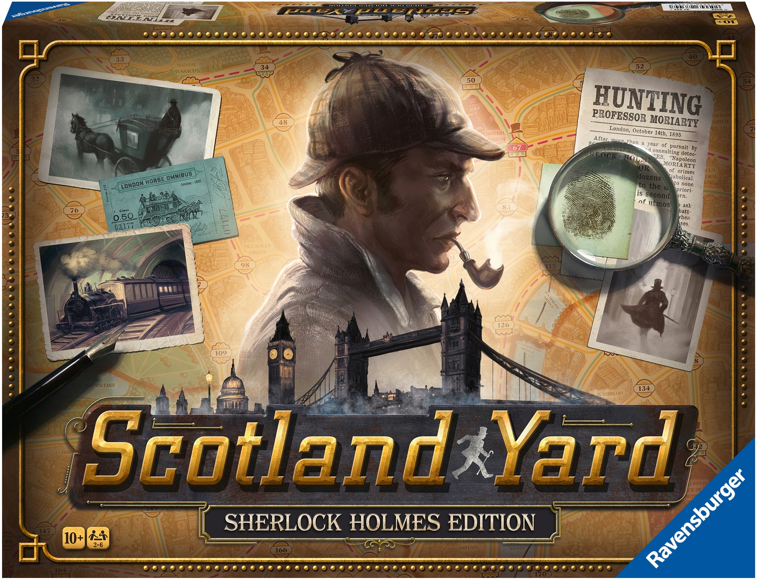 Ravensburger Spiel »Scotland Yard - als Sherlock Holmes Variante«, Made in Europe, FSC® - schützt Wald - weltweit