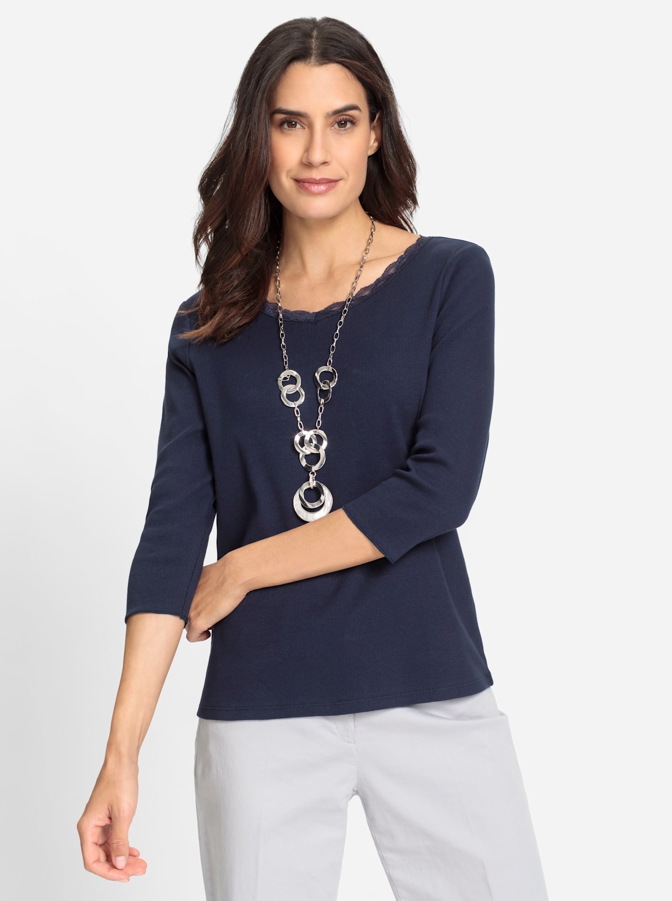 Inspirationen 3/4-Arm-Shirt "3/4-Arm-Shirt", (1 tlg.) günstig online kaufen